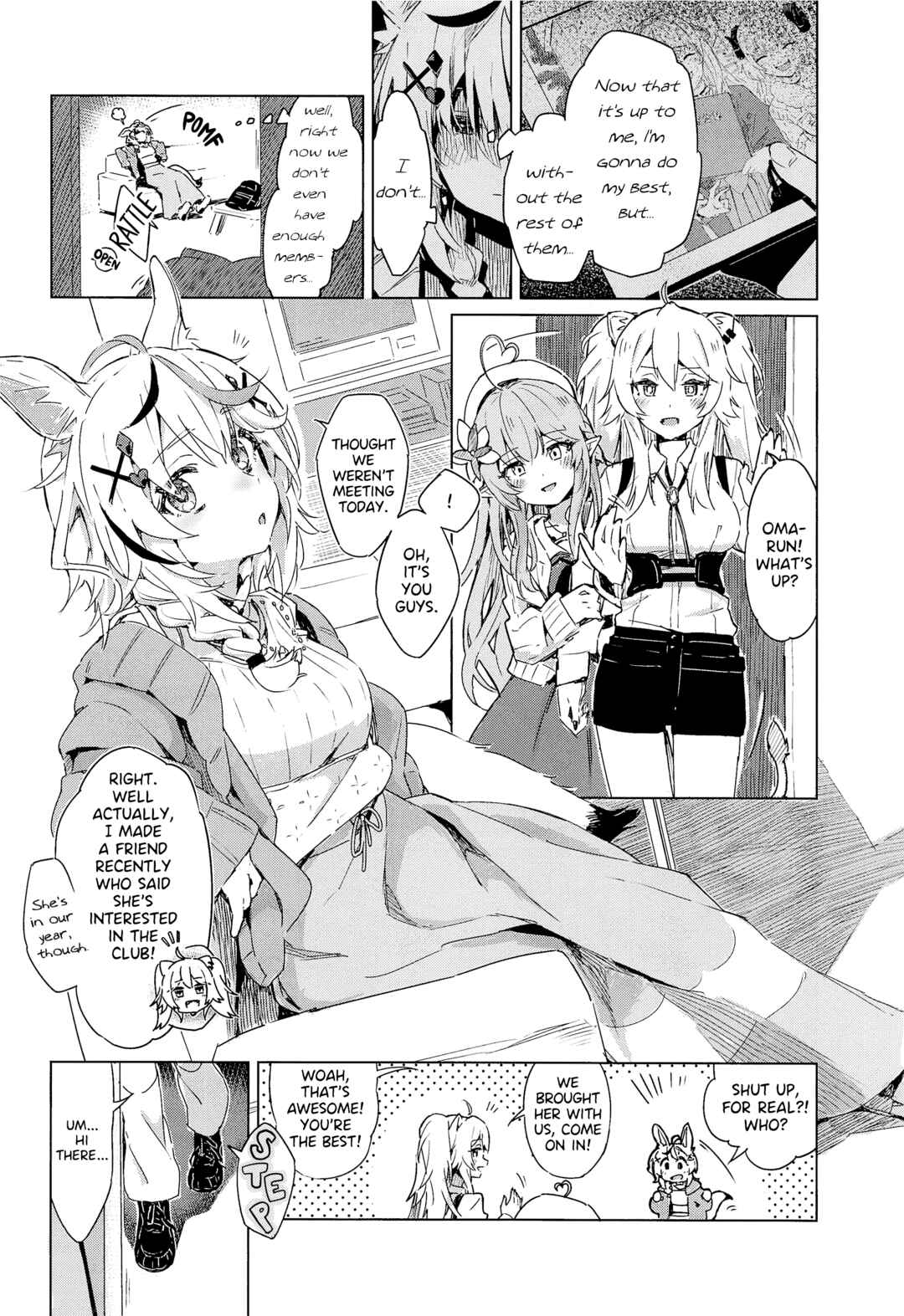 Page 3 Chapter Unknown_f3ae Hololive - Do Fennecs Dream of Unreal Encounters? (Doujinshi)