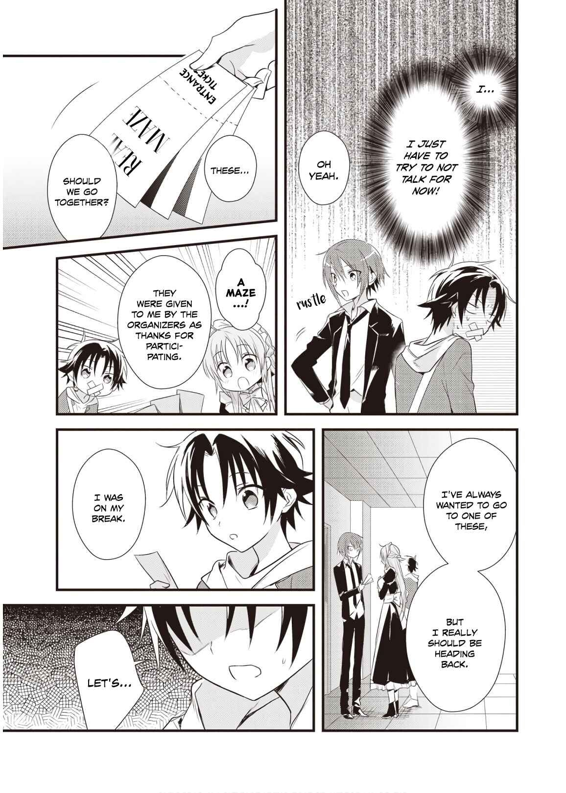 Page 21 Chapter 14 Megami-ryou no Ryoubo-kun