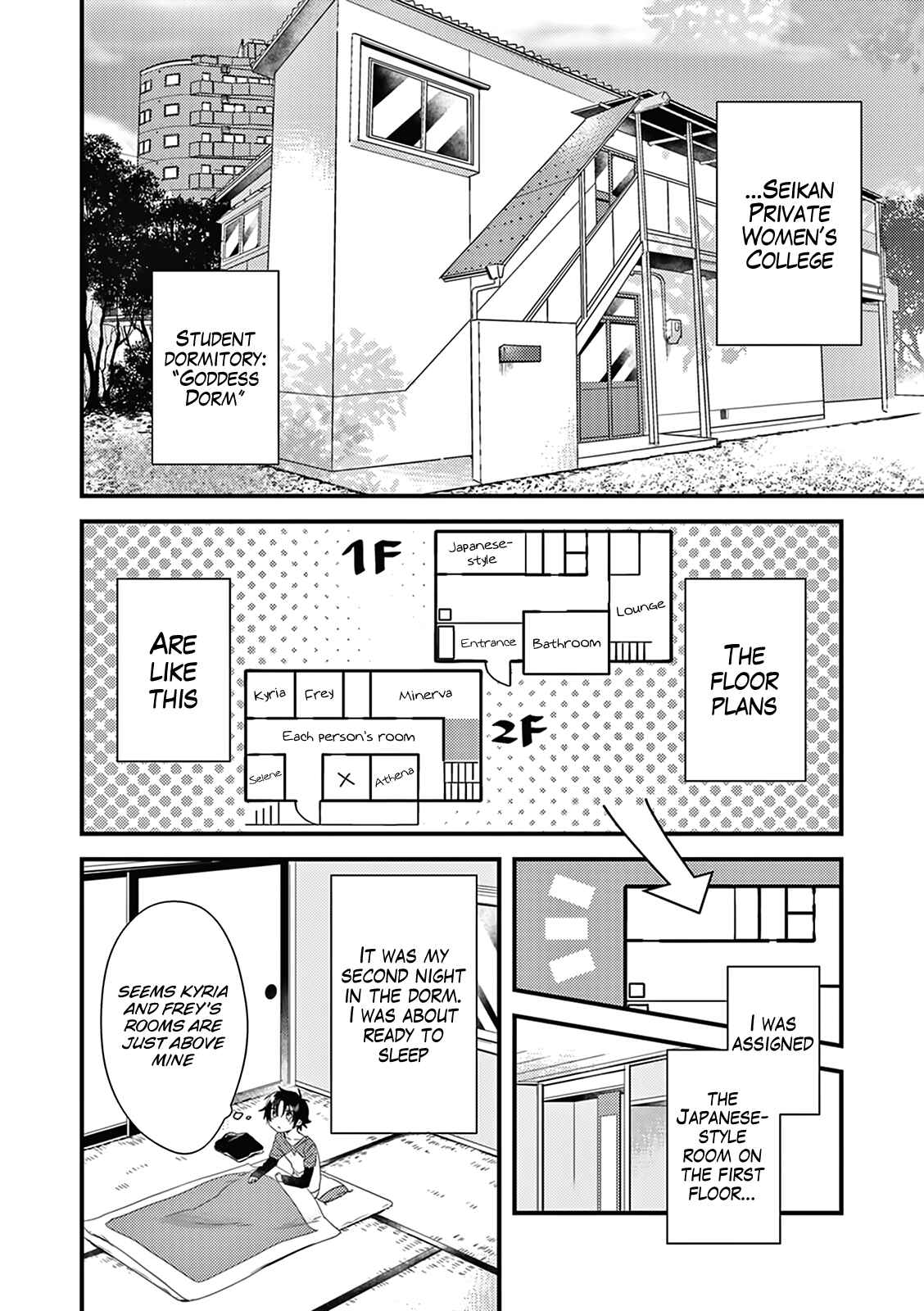 Page 6 Chapter 3 Megami-ryou no Ryoubo-kun