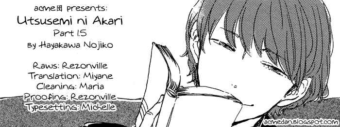 Page 1 Chapter 1.5 Utsusemi ni Akari