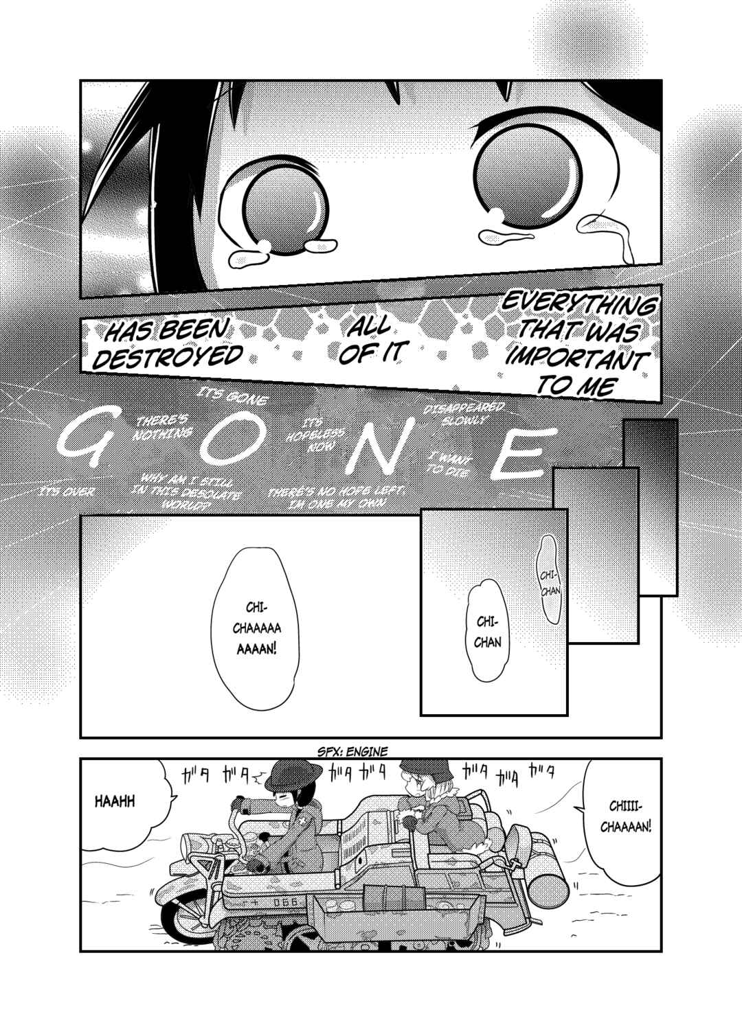 Page 23 Chapter 2 Girls Last Tour - Shoujo Shuumatsu Ryokou ~IF~ Saijou-sou (Doujinshi)