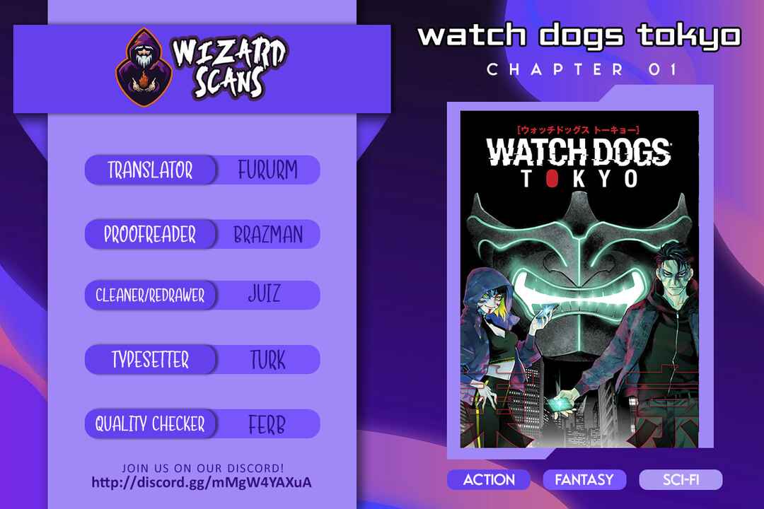 Page 1 Chapter 1 Watch Dogs Tokyo