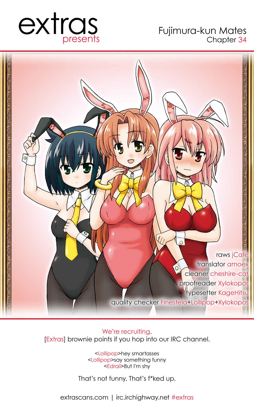 Page 1 Chapter 34 Fujimura-kun Mates