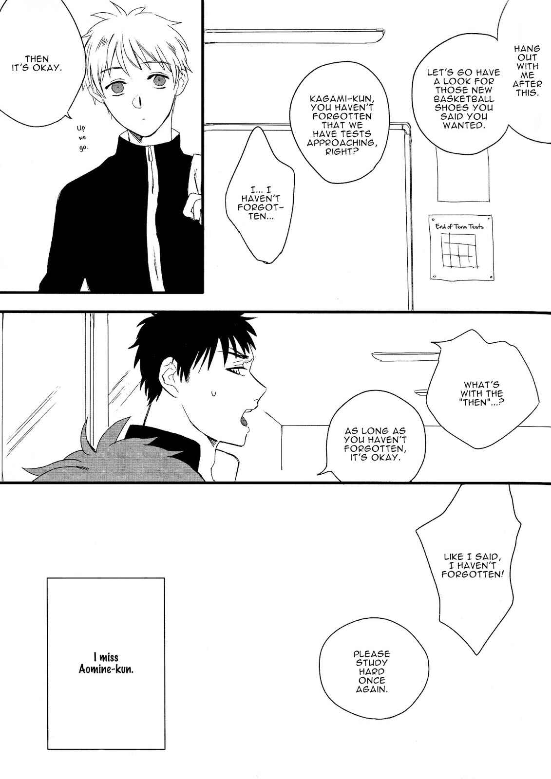 Page 6 Chapter Unknown_8f72 Kuroko no Basket - Koibito yo (Doujinshi)