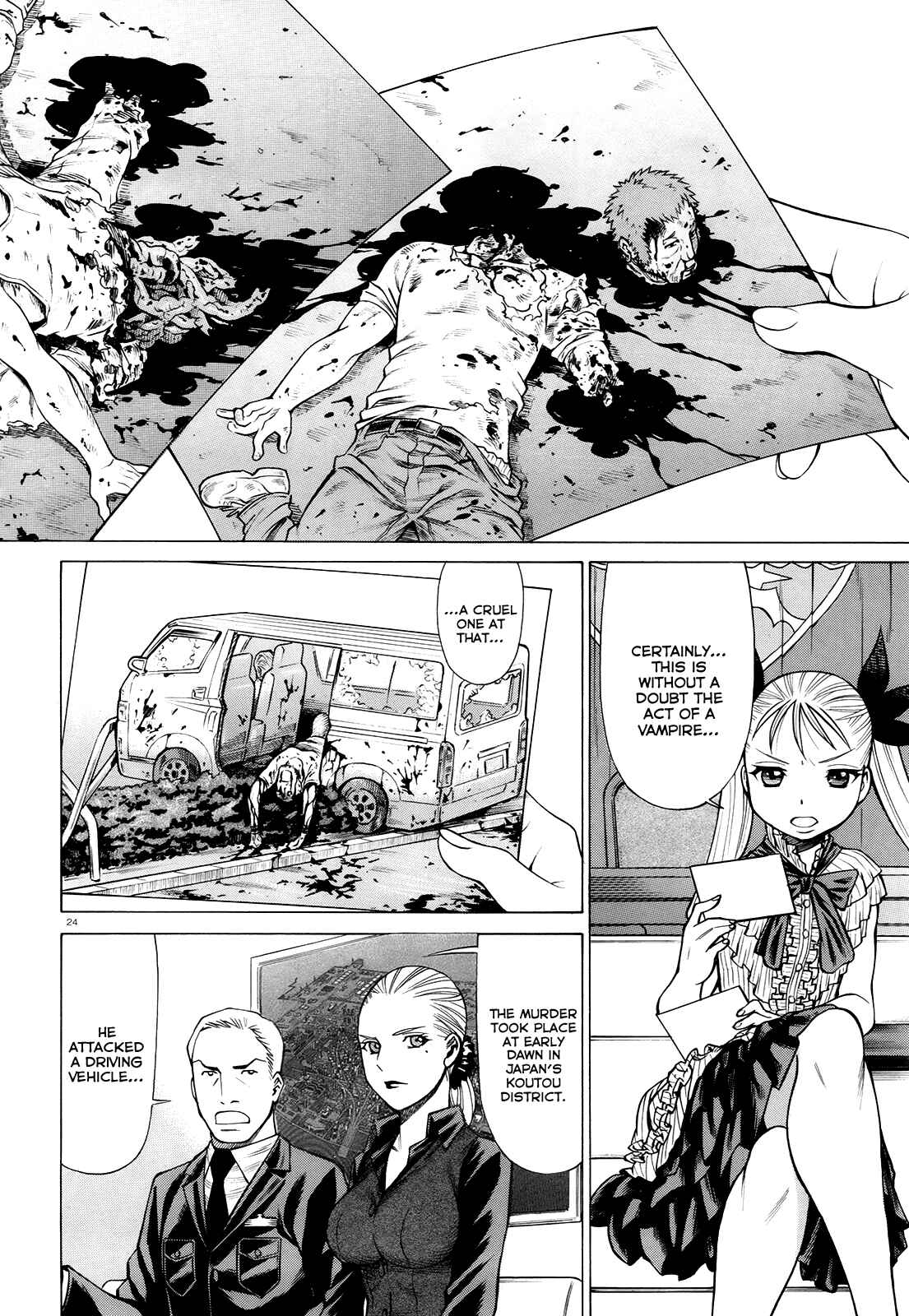 Page 23 Chapter 3 Dance in the Vampire Bund - Scarlet Order