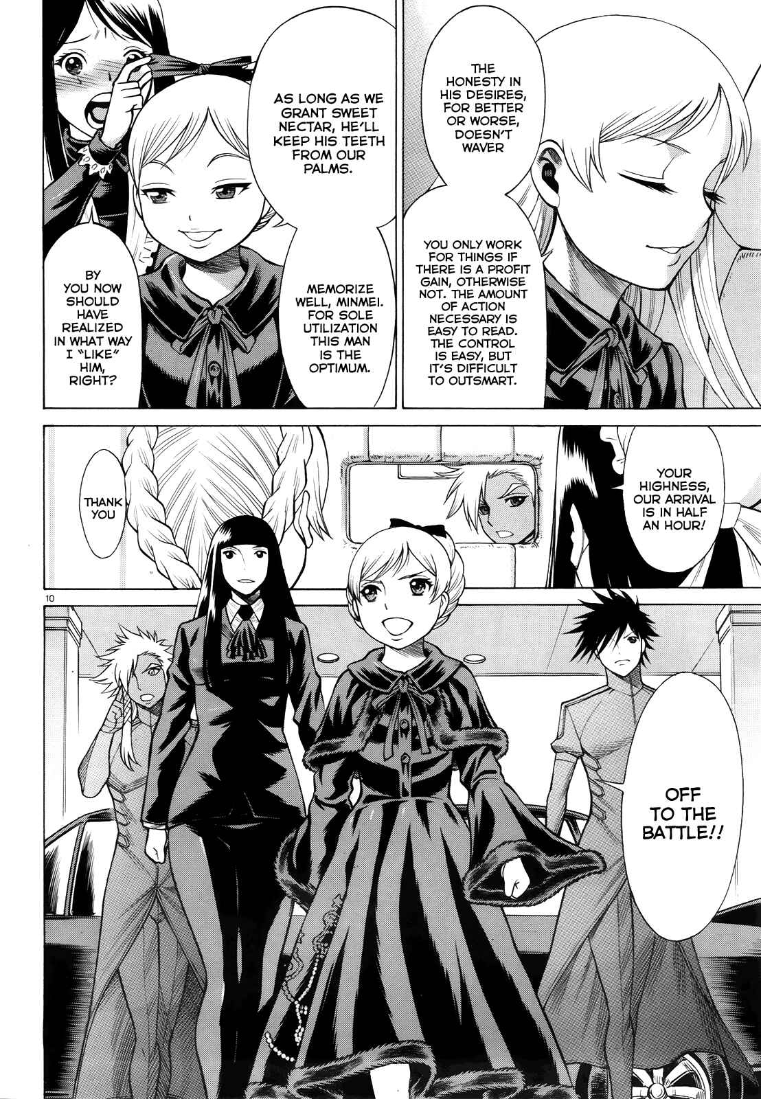 Page 10 Chapter 2 Dance in the Vampire Bund - Scarlet Order