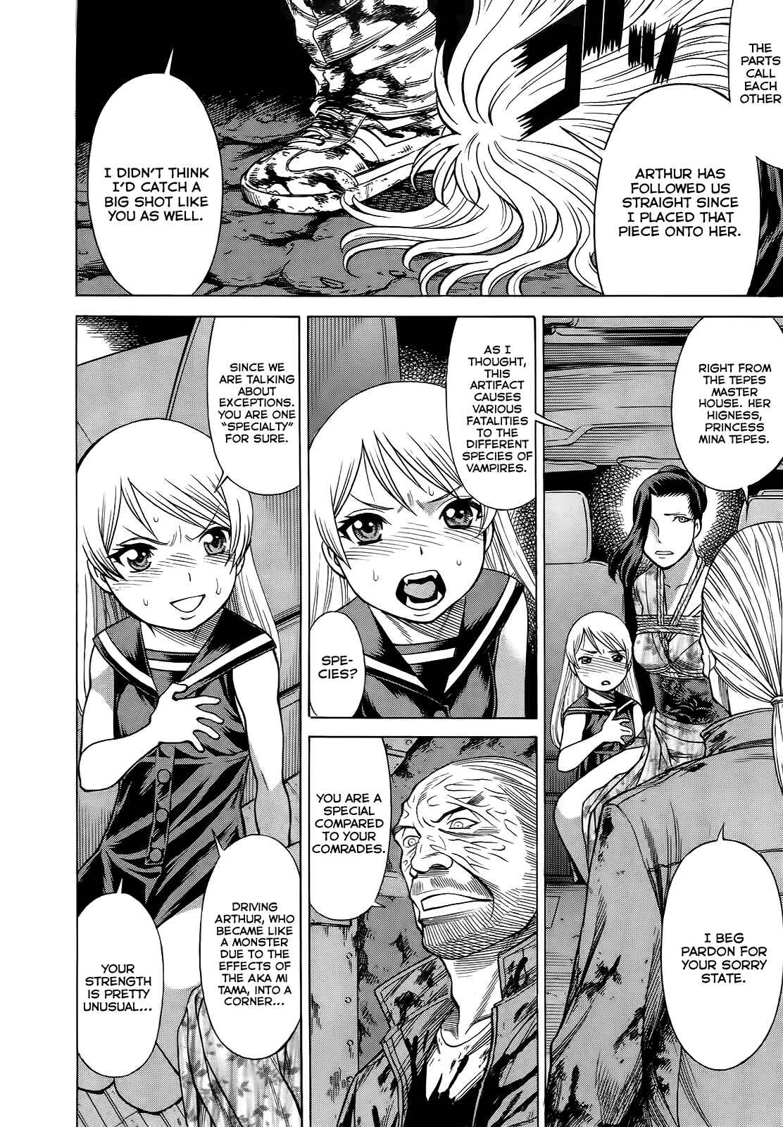 Page 22 Chapter 8 Dance in the Vampire Bund - Scarlet Order