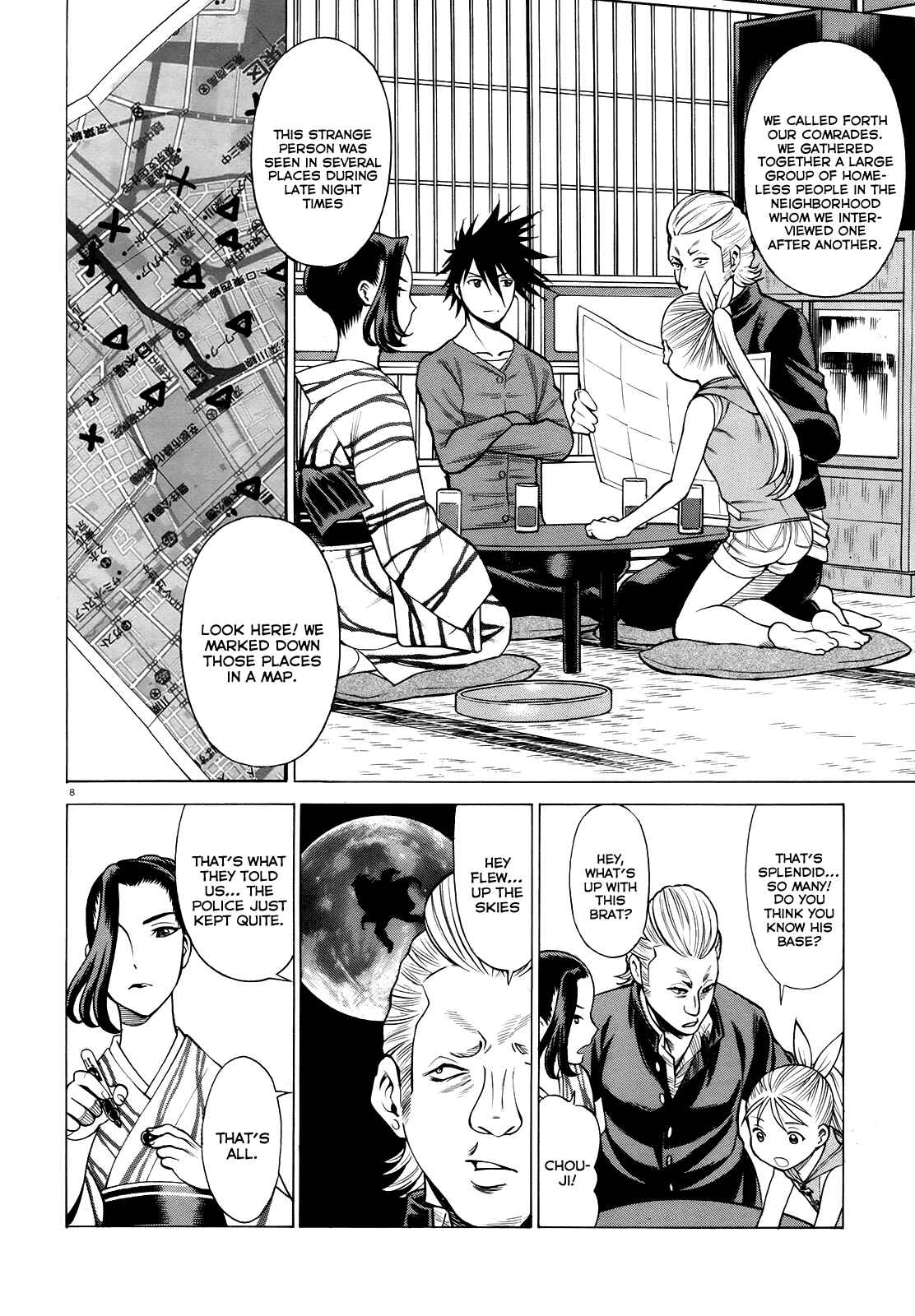 Page 8 Chapter 4 Dance in the Vampire Bund - Scarlet Order
