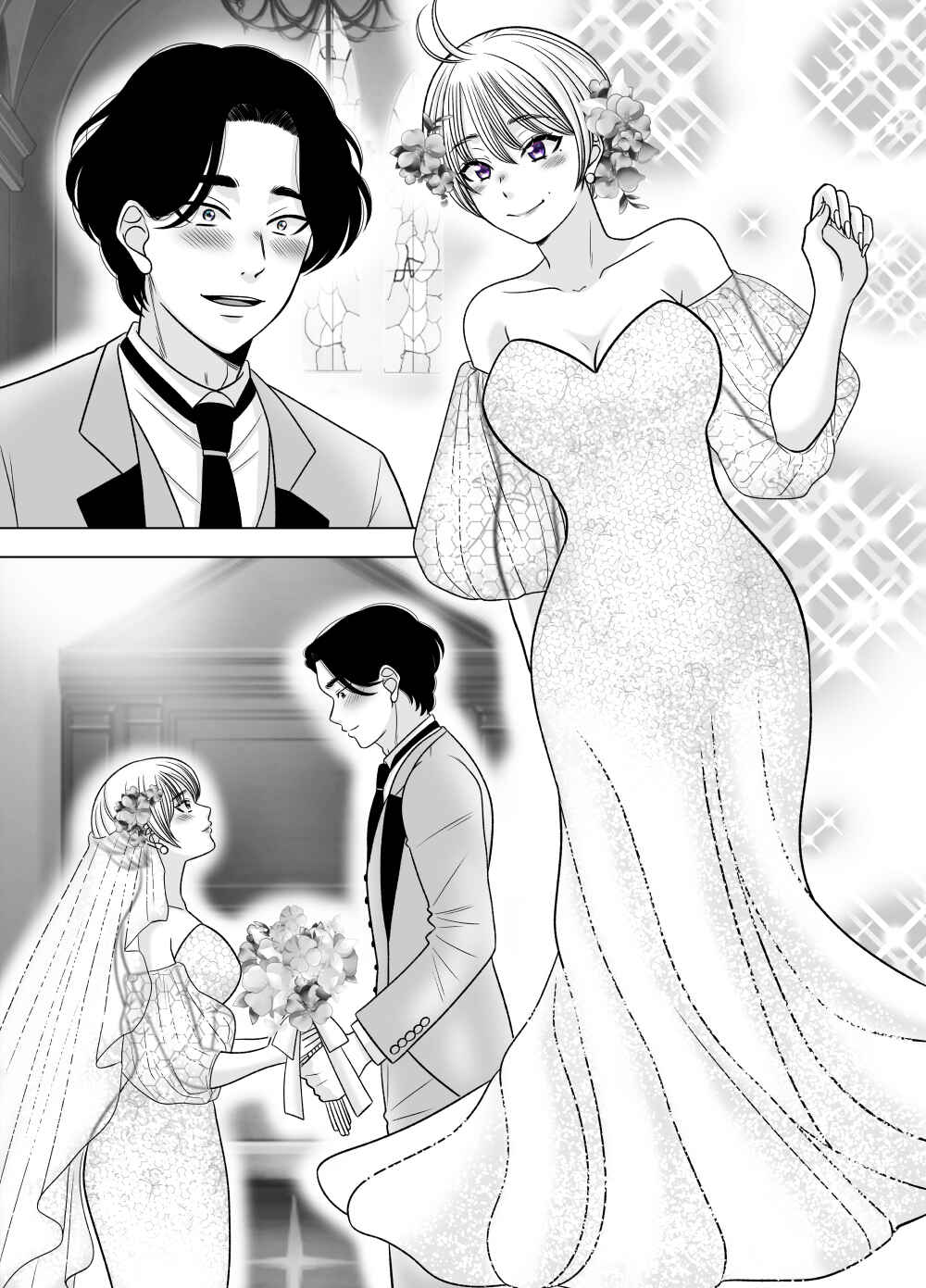 Page 1 Chapter 55 Otagai Dondon Hamatteiku Kyouikugakari to Shinnyuushain