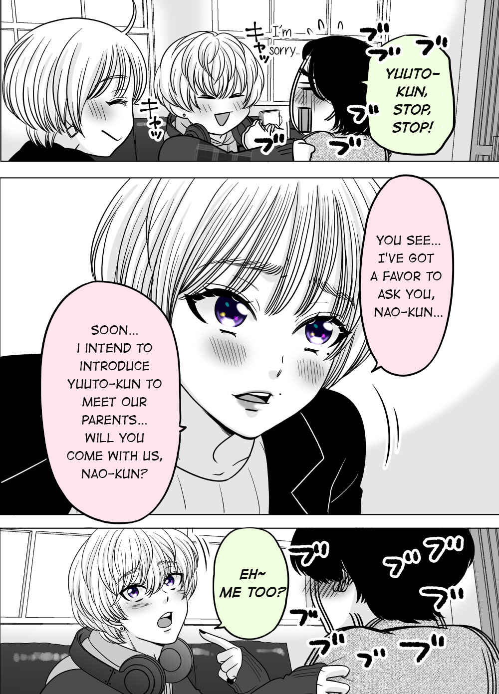 Page 1 Chapter 46 Otagai Dondon Hamatteiku Kyouikugakari to Shinnyuushain