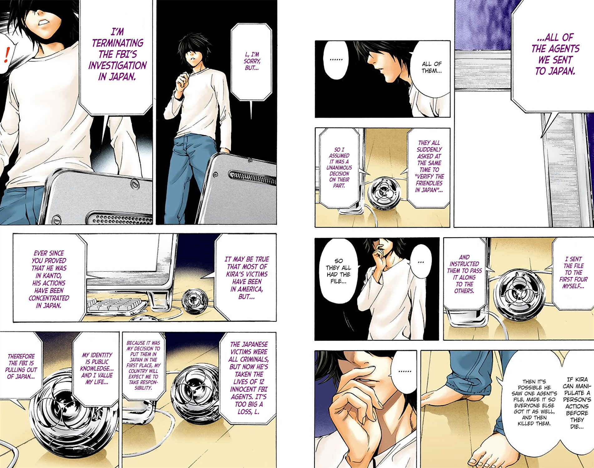 Page 12 Chapter 8 Death Note (Official Colored)