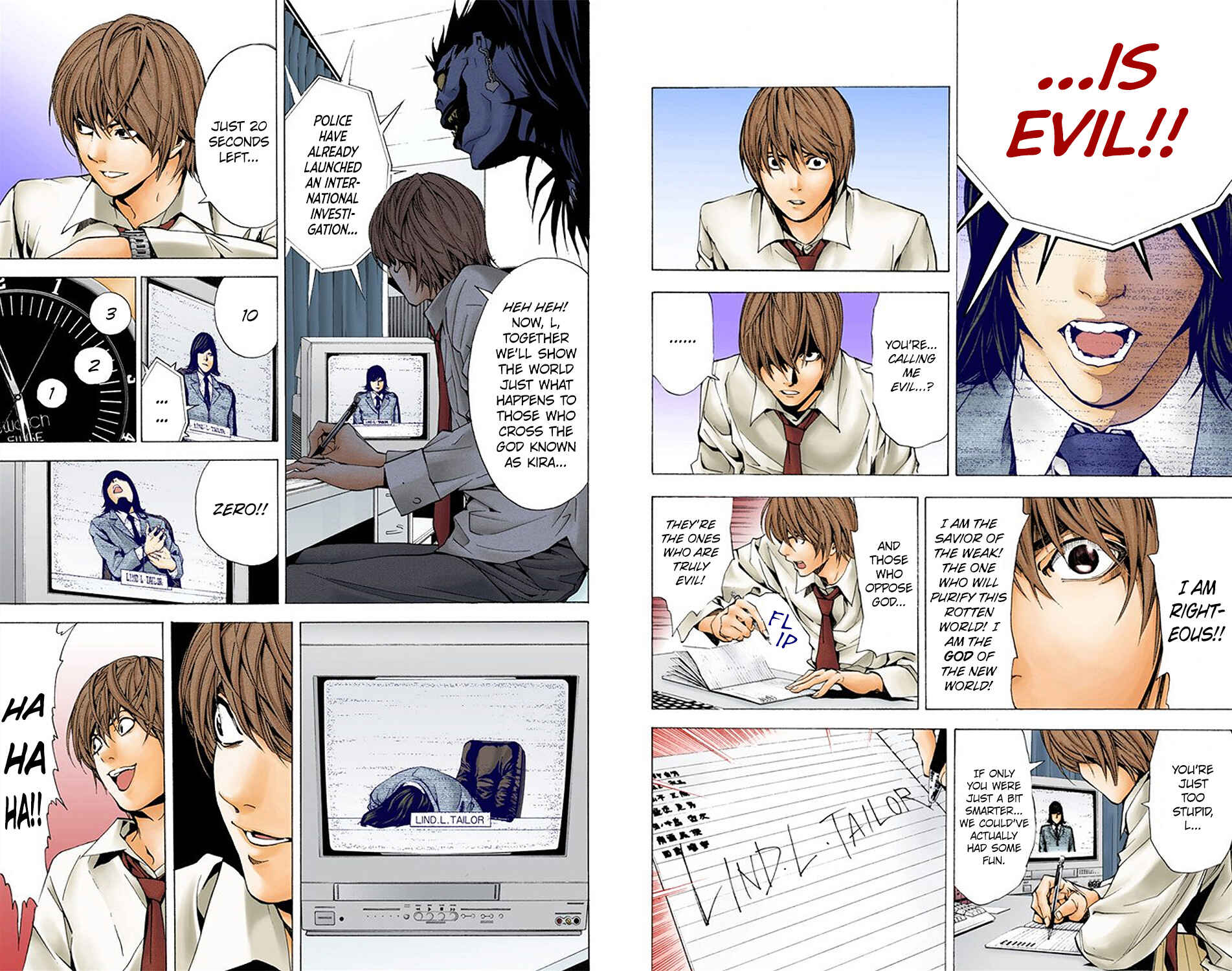 Page 11 Chapter 2 Death Note (Official Colored)