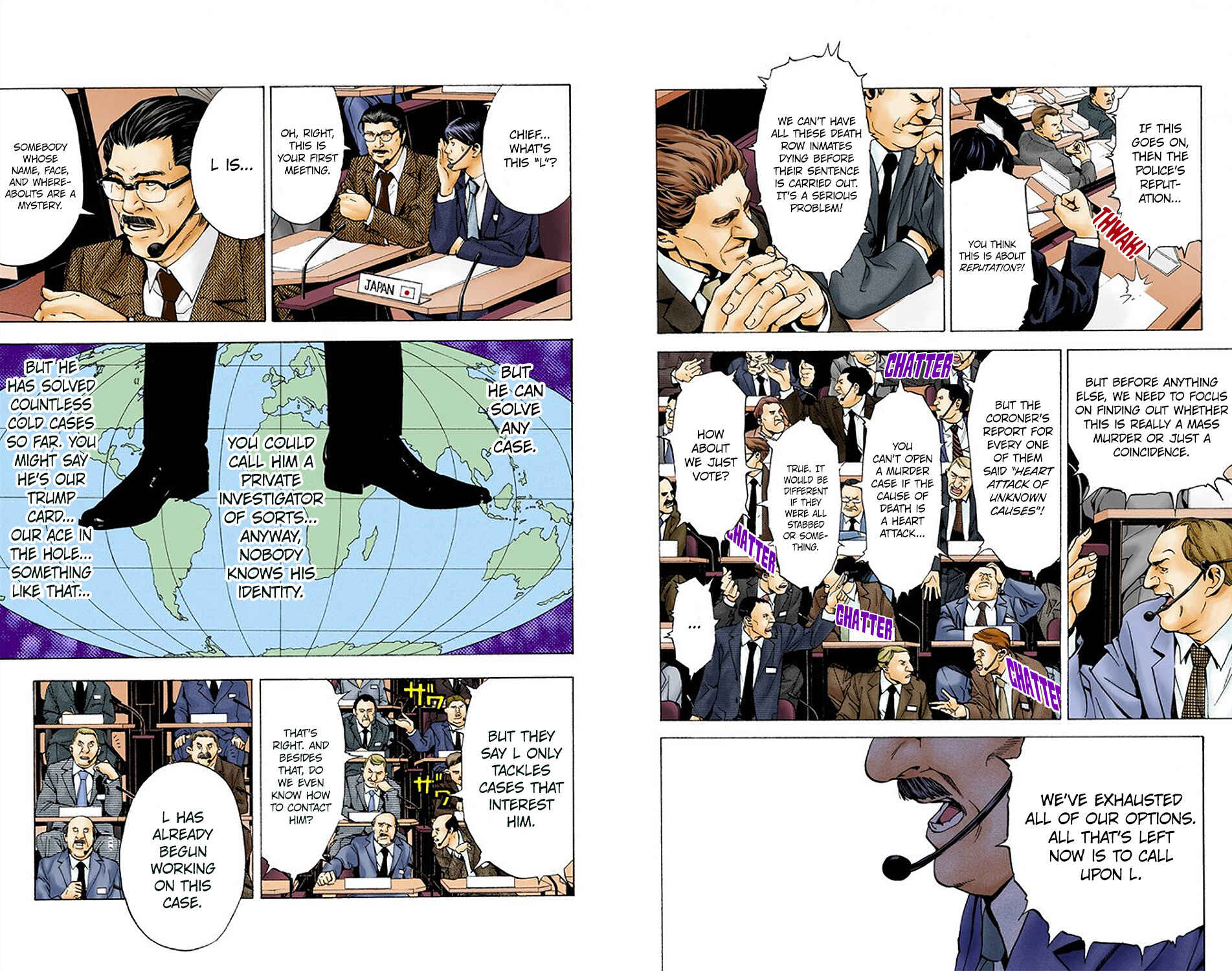Page 4 Chapter 2 Death Note (Official Colored)