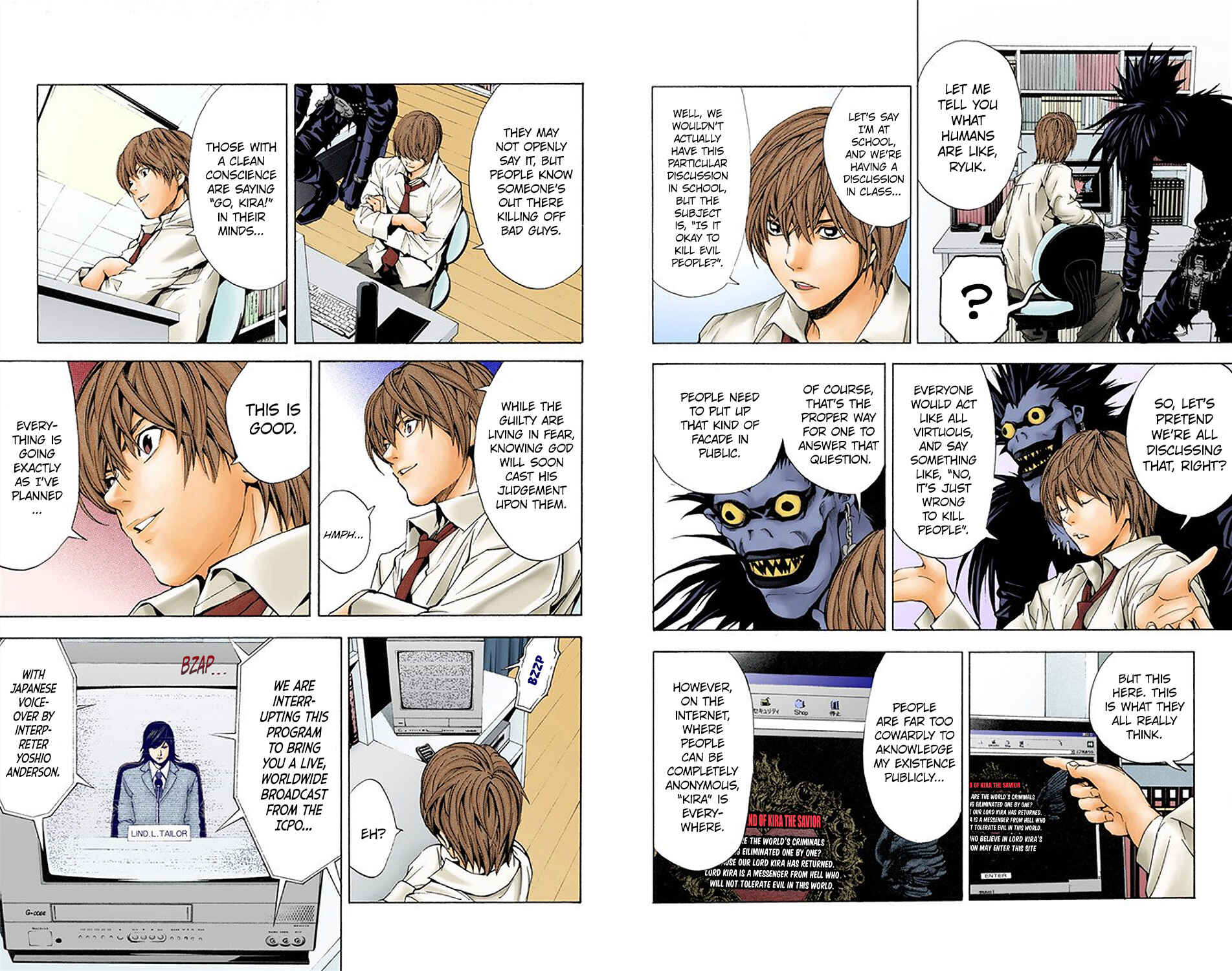 Page 8 Chapter 2 Death Note (Official Colored)