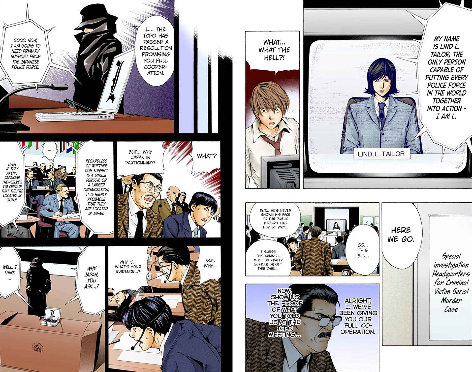 Page 9 Chapter 2 Death Note (Official Colored)