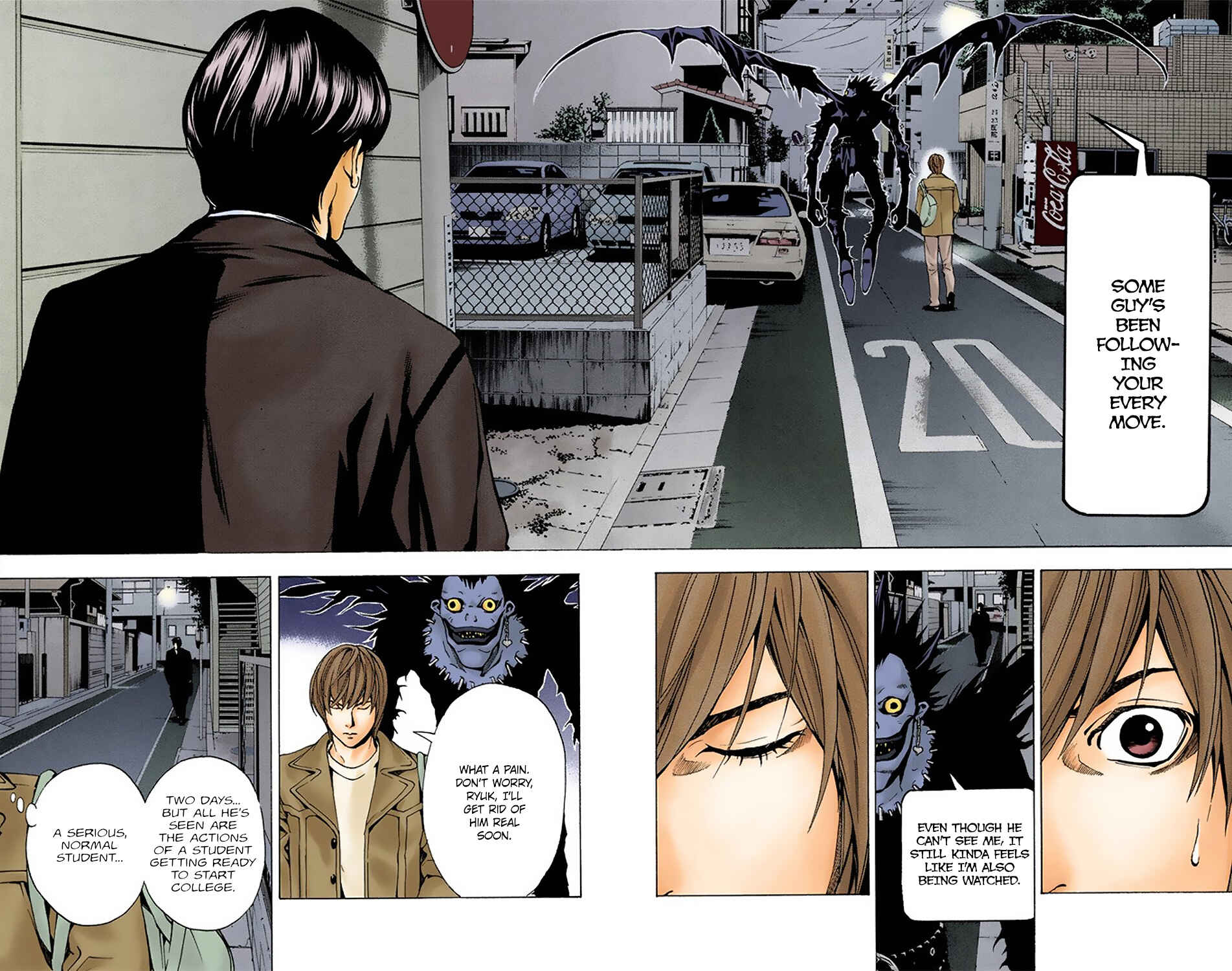 Page 4 Chapter 5 Death Note (Official Colored)