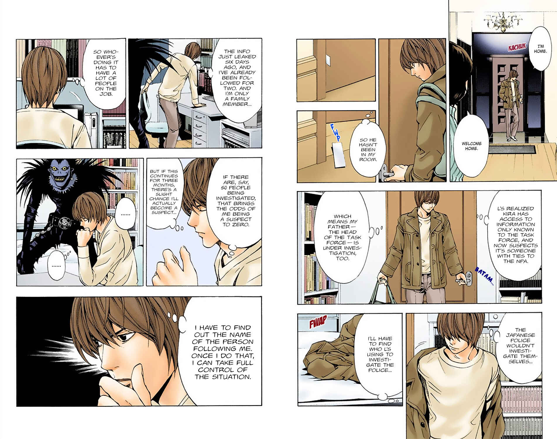 Page 5 Chapter 5 Death Note (Official Colored)