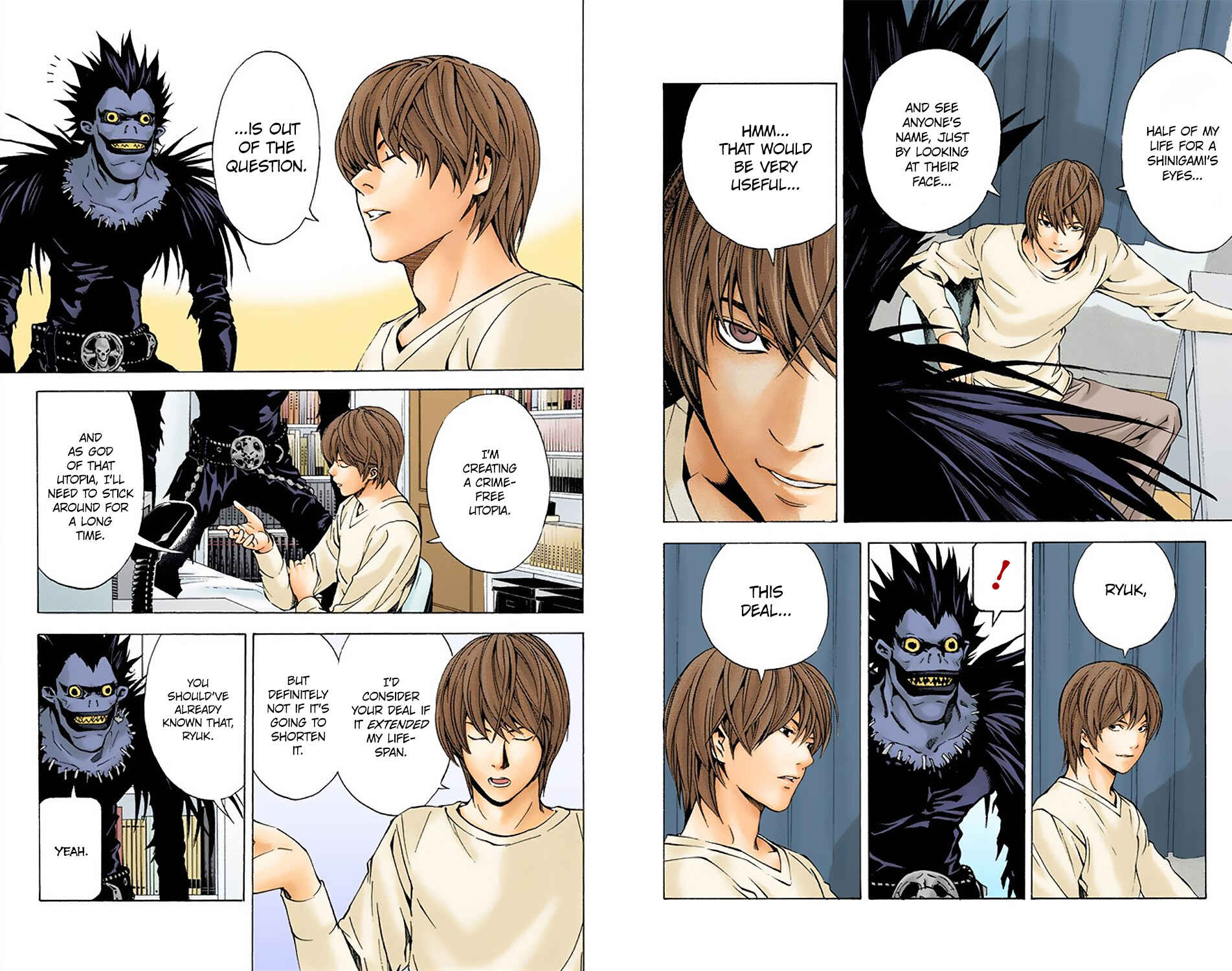 Page 2 Chapter 6 Death Note (Official Colored)