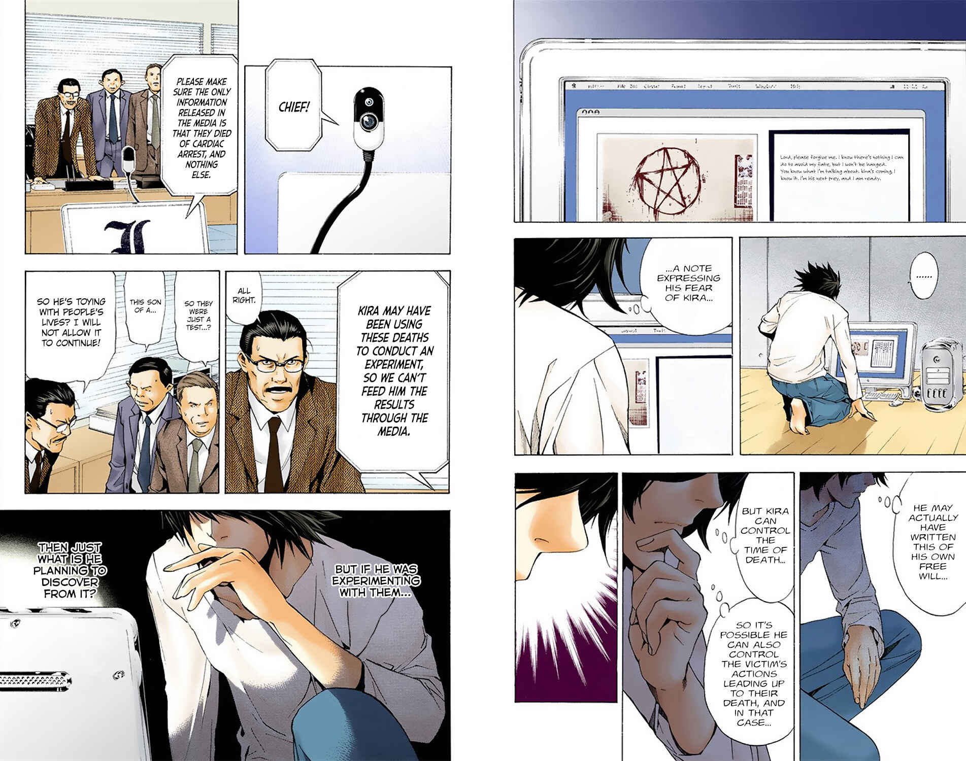 Page 8 Chapter 6 Death Note (Official Colored)