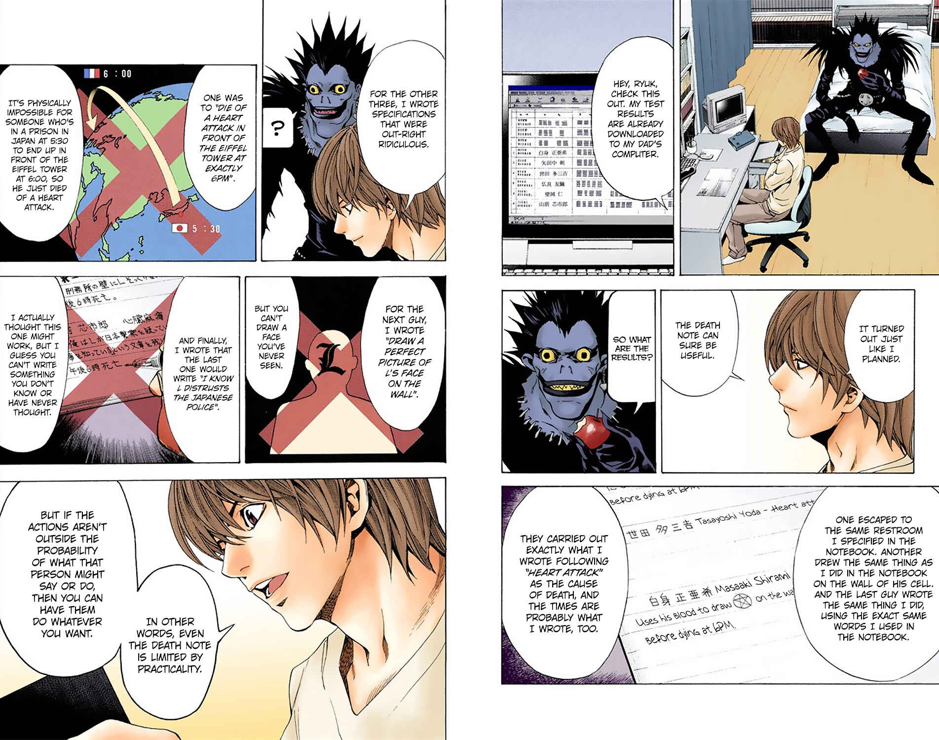 Page 9 Chapter 6 Death Note (Official Colored)
