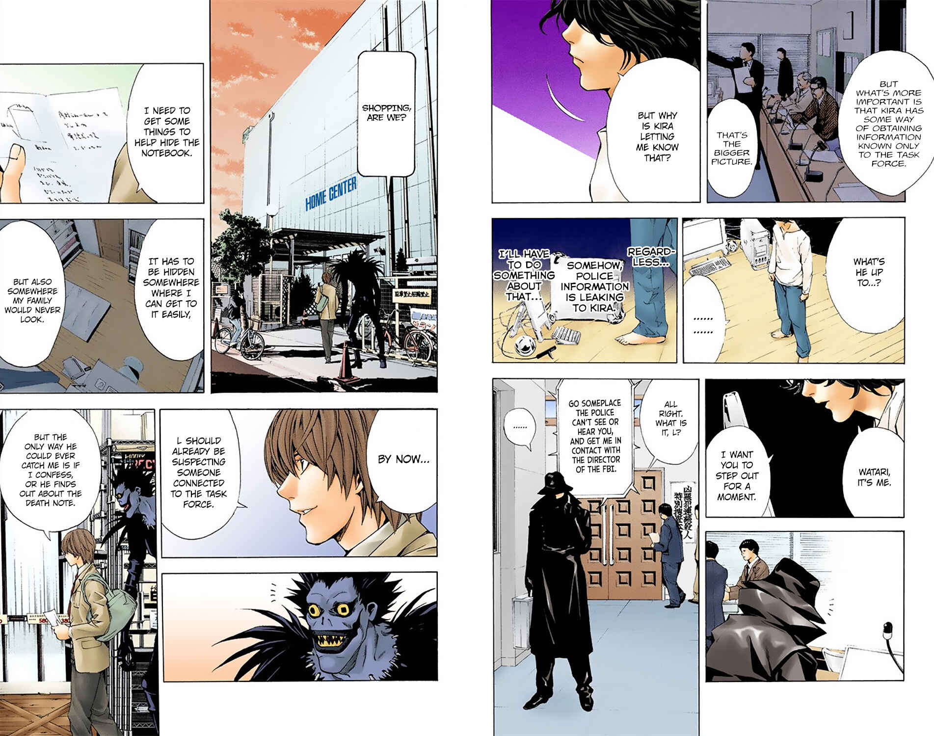 Page 3 Chapter 4 Death Note (Official Colored)