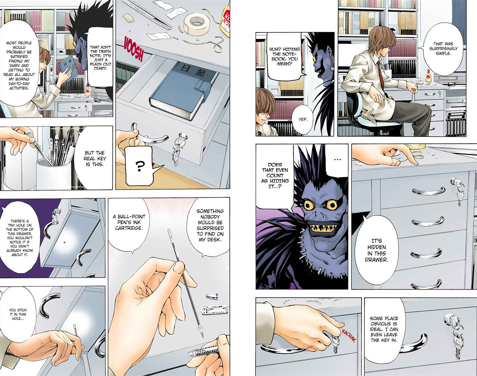 Page 8 Chapter 4 Death Note (Official Colored)