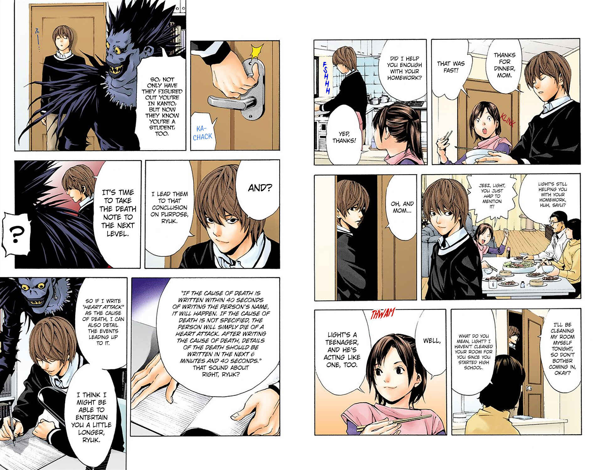 Page 12 Chapter 3 Death Note (Official Colored)