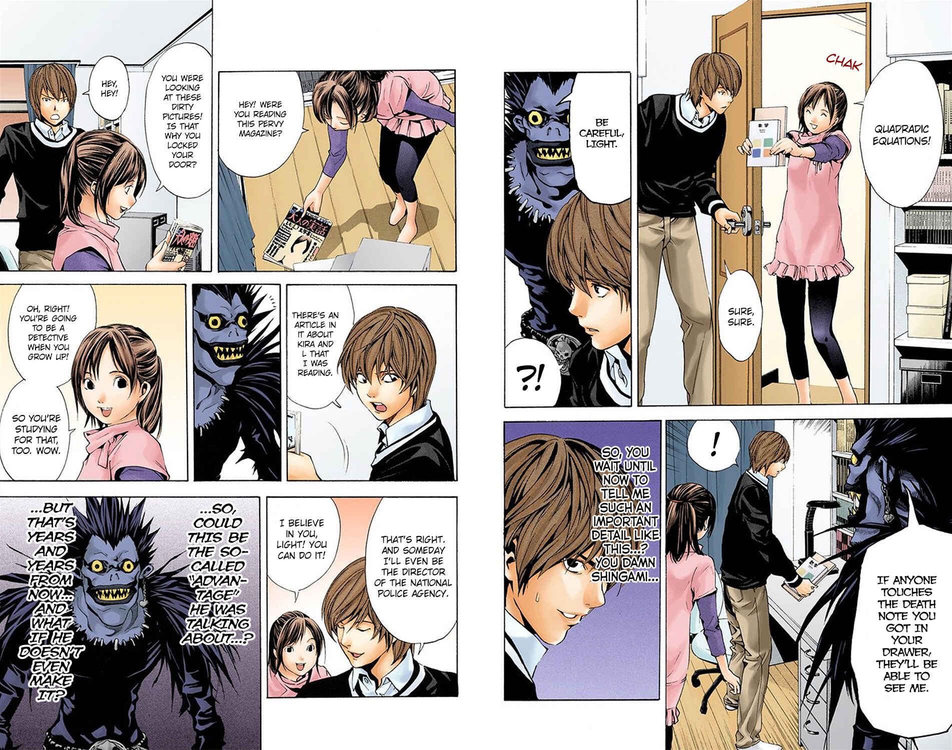 Page 5 Chapter 3 Death Note (Official Colored)