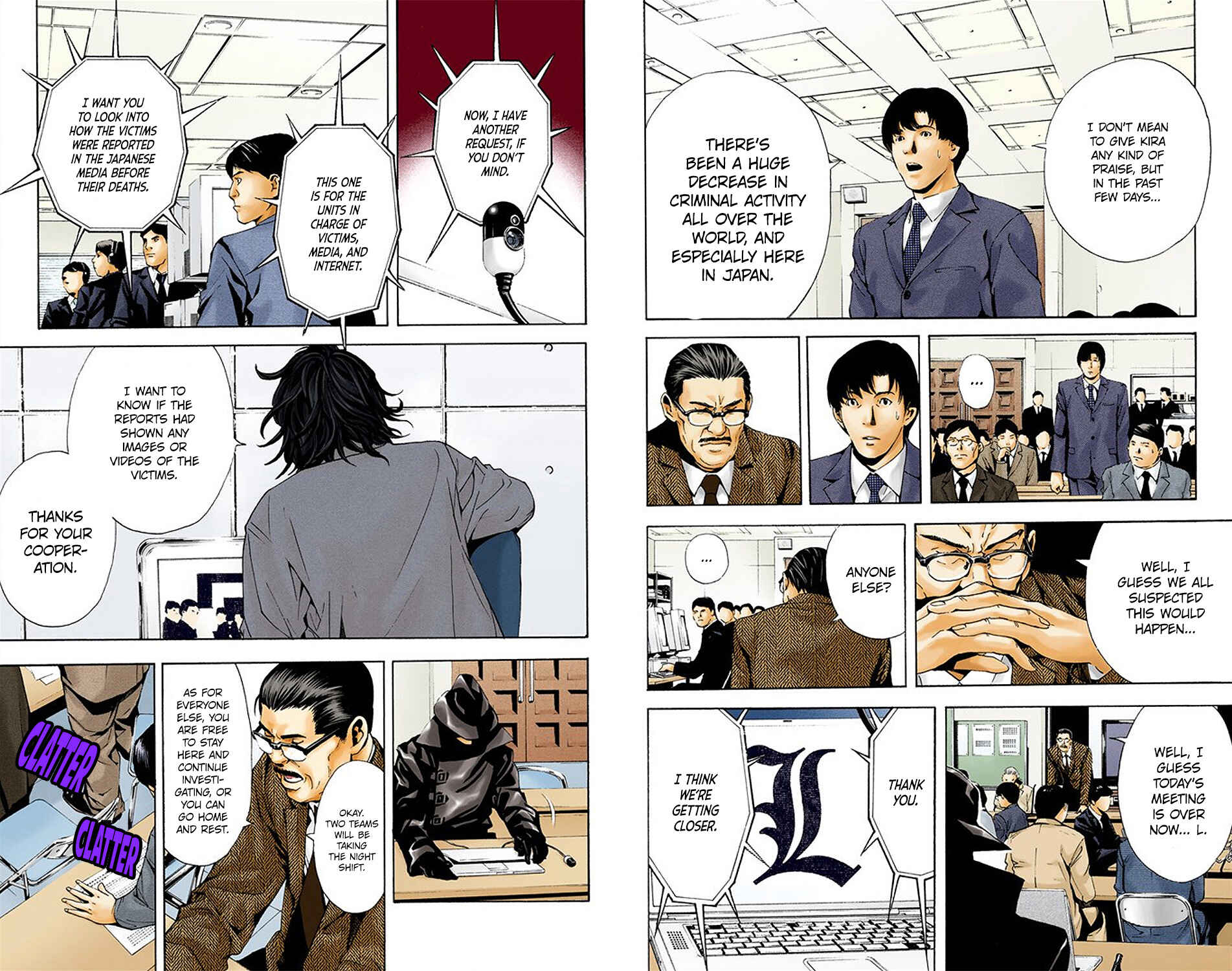 Page 8 Chapter 3 Death Note (Official Colored)