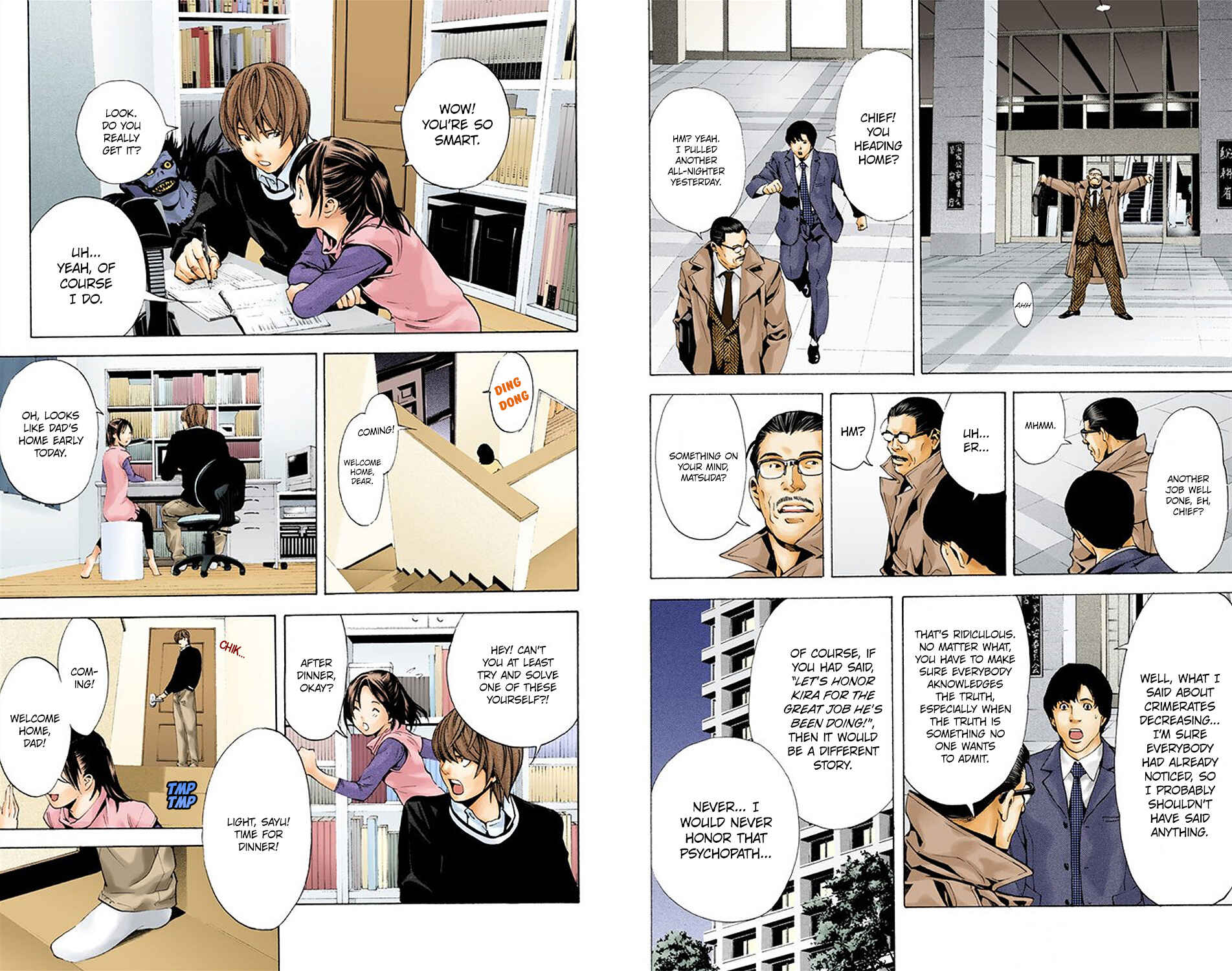 Page 9 Chapter 3 Death Note (Official Colored)