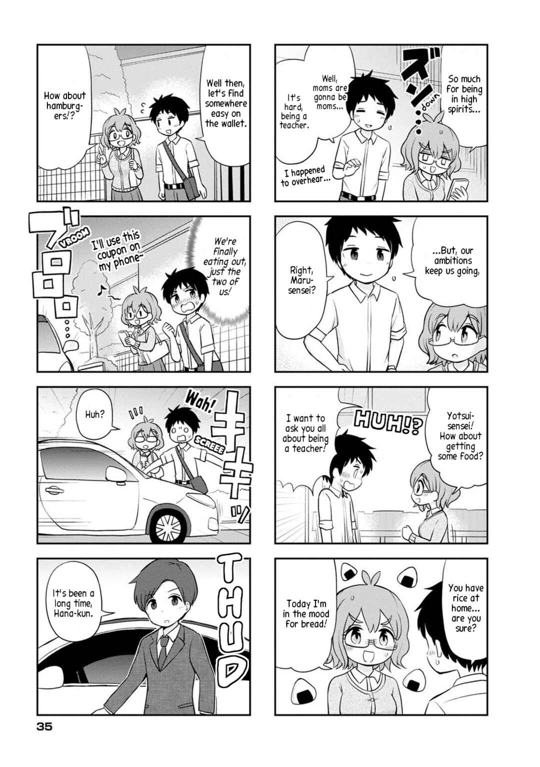 Page 7 Chapter 4 Maru-senseis ** is cute.