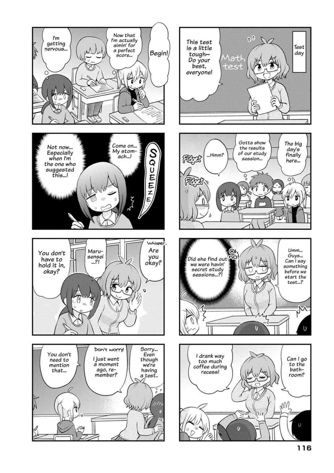 Page 4 Chapter 14 Maru-senseis ** is cute.