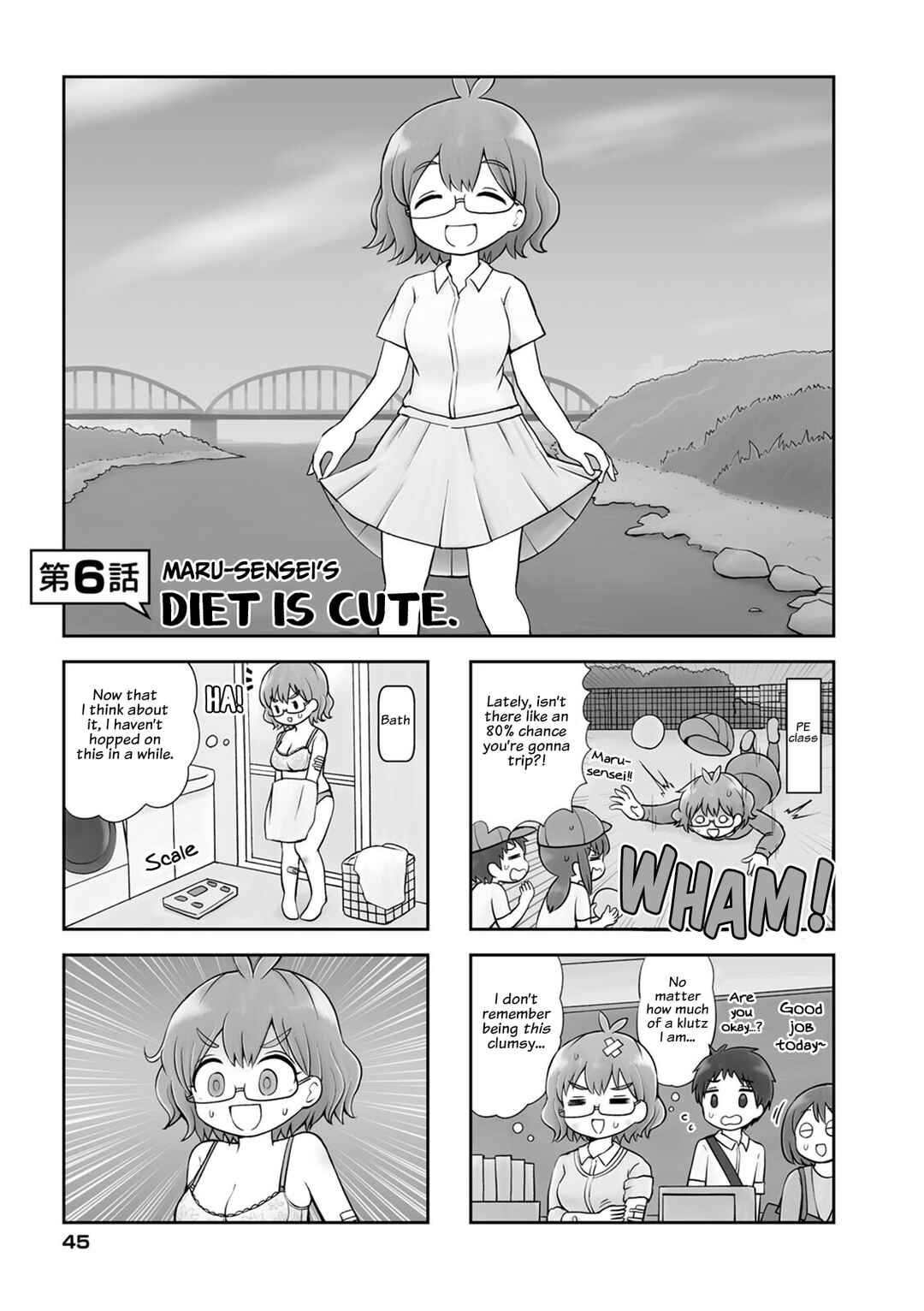 Page 1 Chapter 6 Maru-senseis ** is cute.