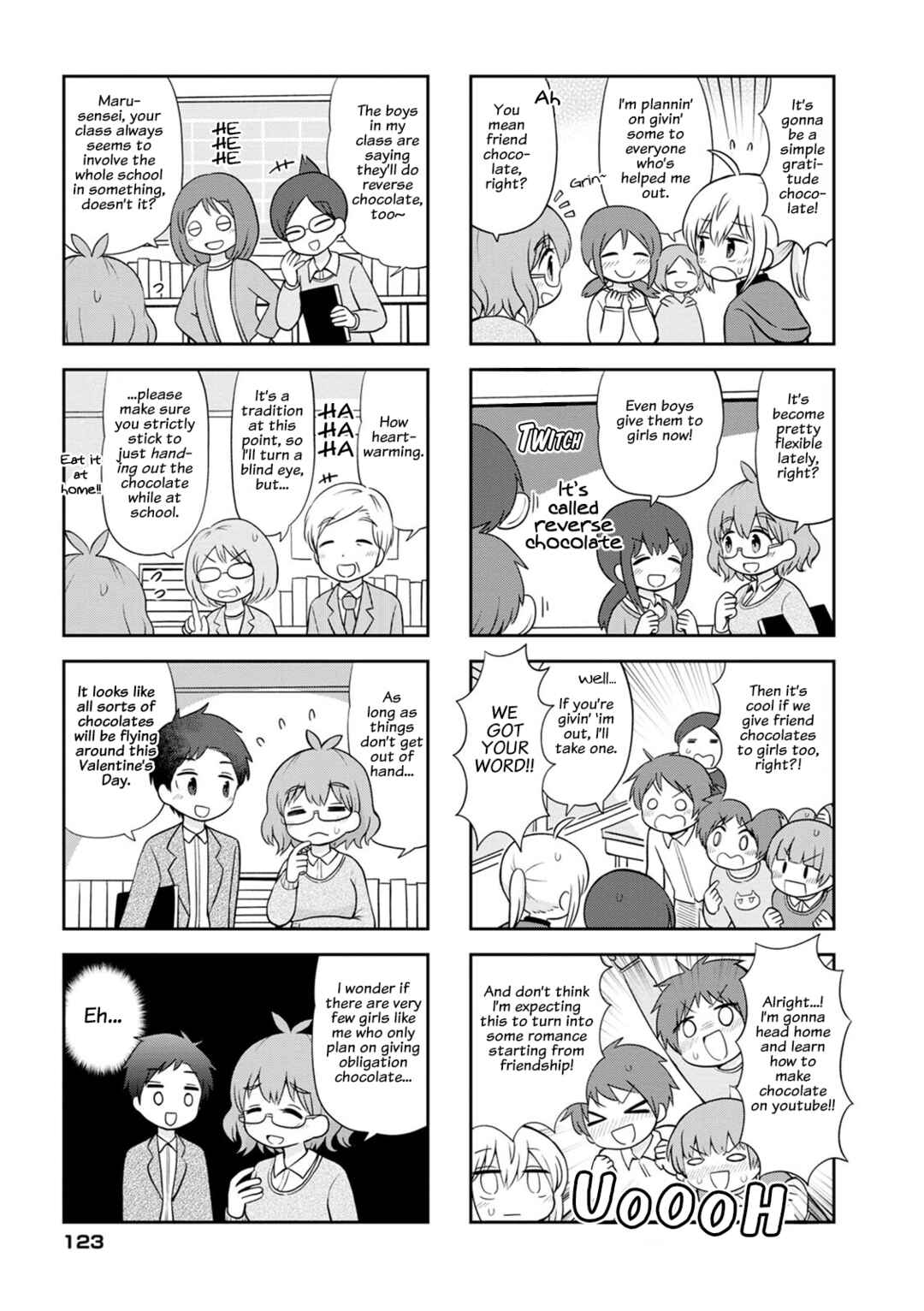 Page 3 Chapter 14.5 Maru-senseis ** is cute.