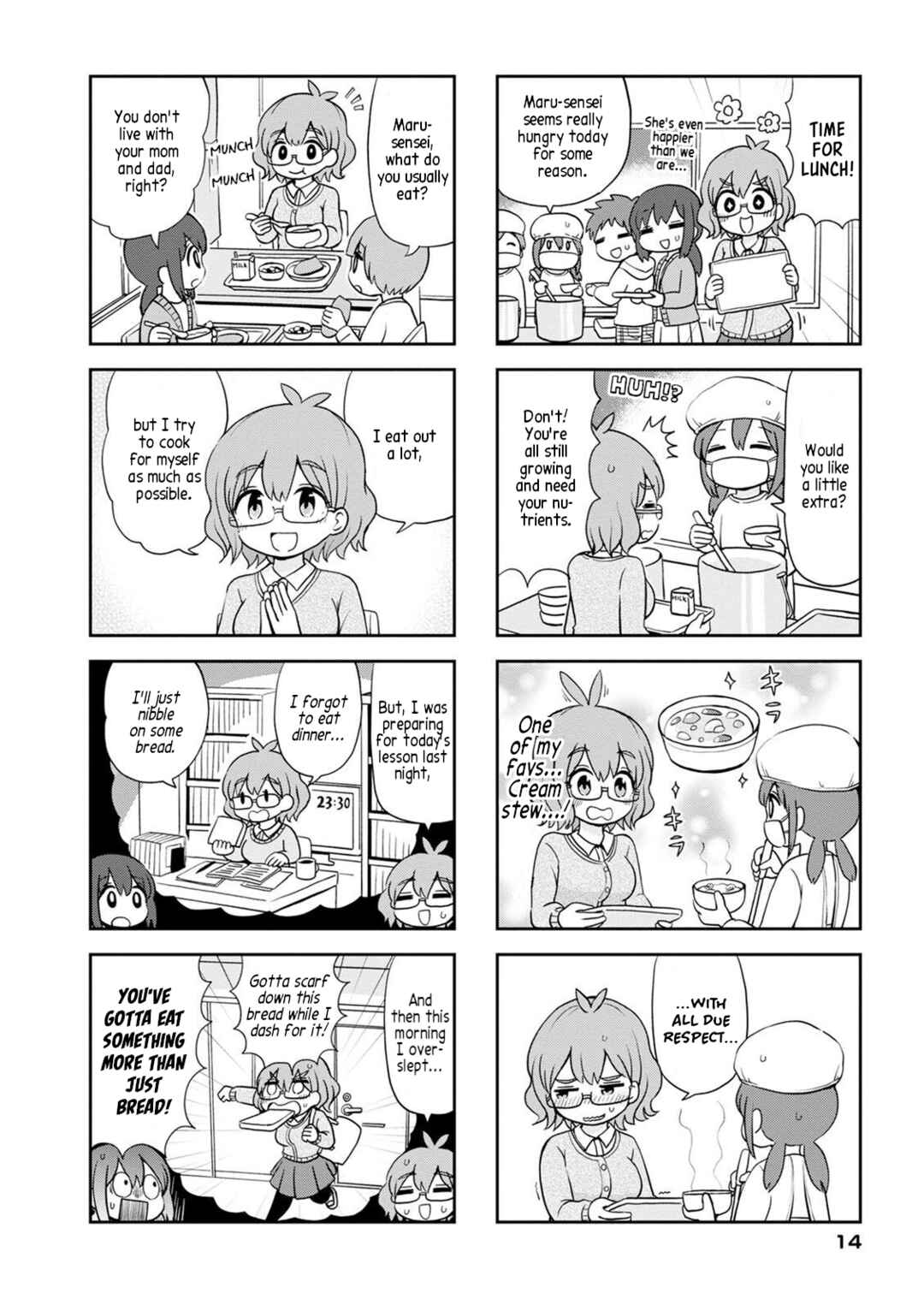 Page 2 Chapter 2 Maru-senseis ** is cute.