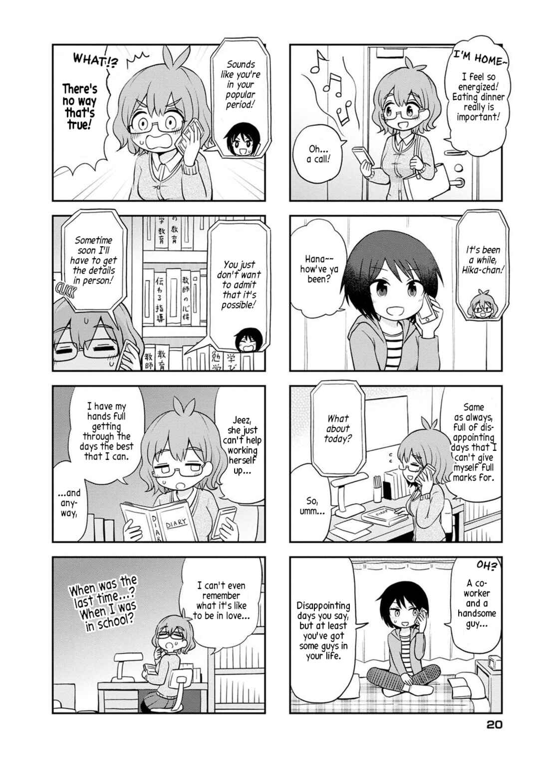Page 8 Chapter 2 Maru-senseis ** is cute.