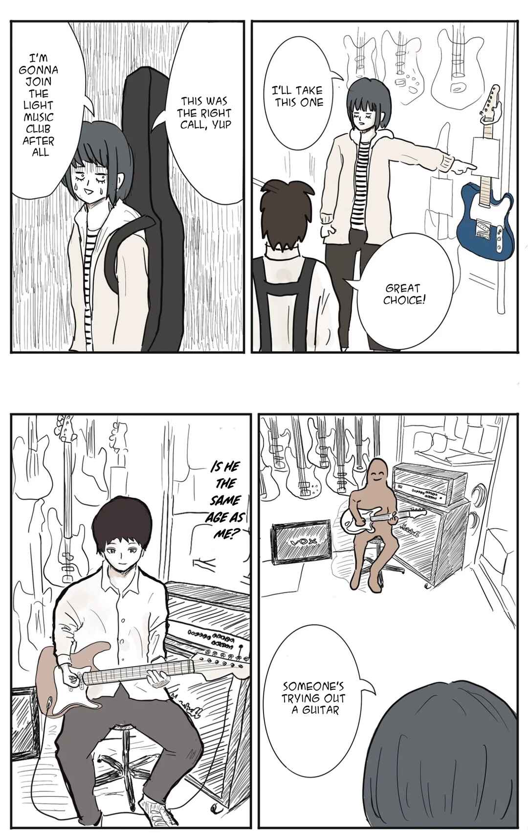 Page 4 Chapter 1 Girl Meets Rock! (Pre-Serialization)