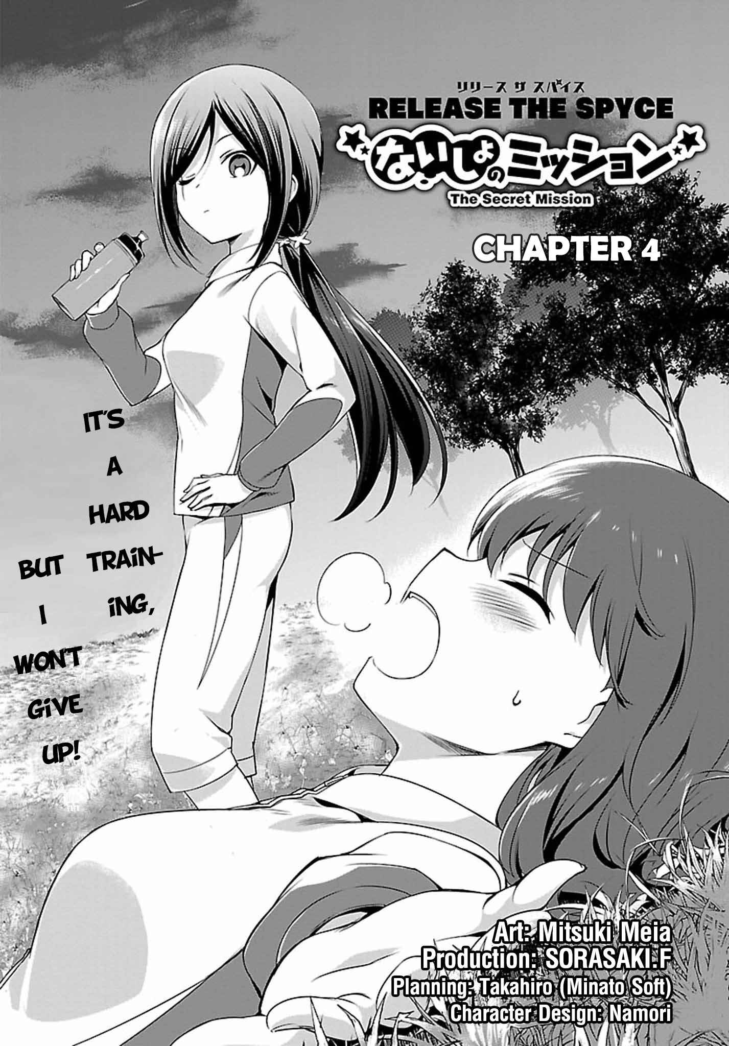 Page 1 Chapter 4 Release The Spyce: The Secret Mission