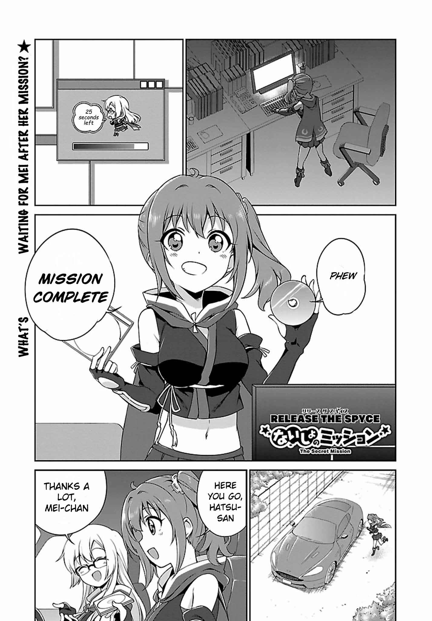 Page 1 Chapter 6 Release The Spyce: The Secret Mission