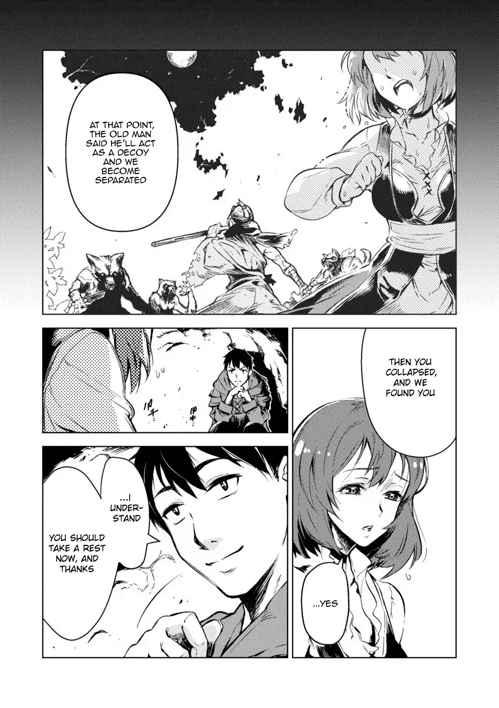 Page 12 Chapter 3.2 Deck Hitotsu de Isekai Tanbou
