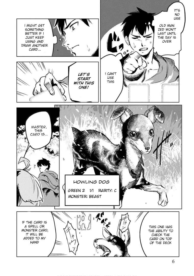 Page 5 Chapter 8 Deck Hitotsu de Isekai Tanbou