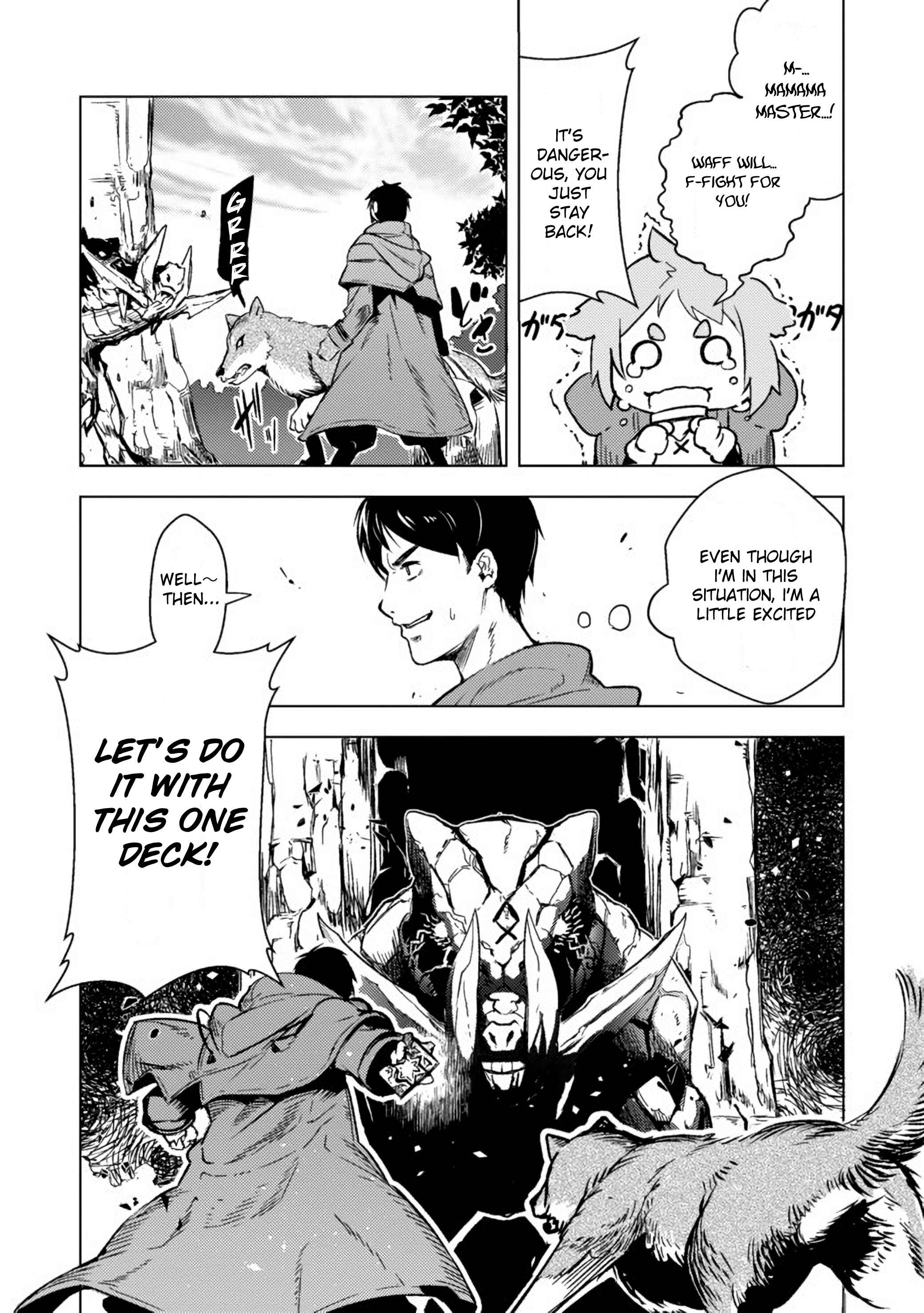 Page 13 Chapter 2.1 Deck Hitotsu de Isekai Tanbou