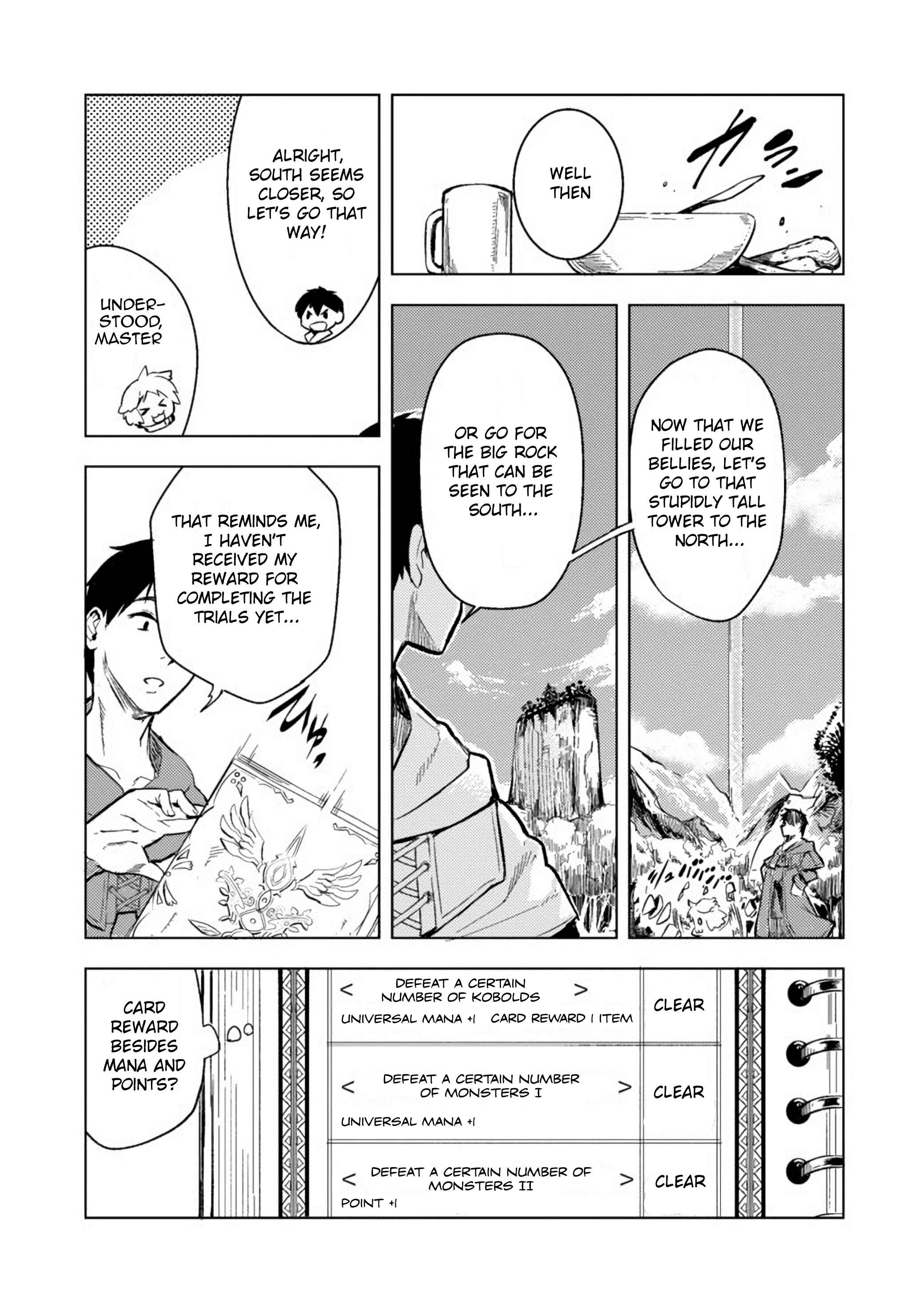 Page 6 Chapter 2.1 Deck Hitotsu de Isekai Tanbou