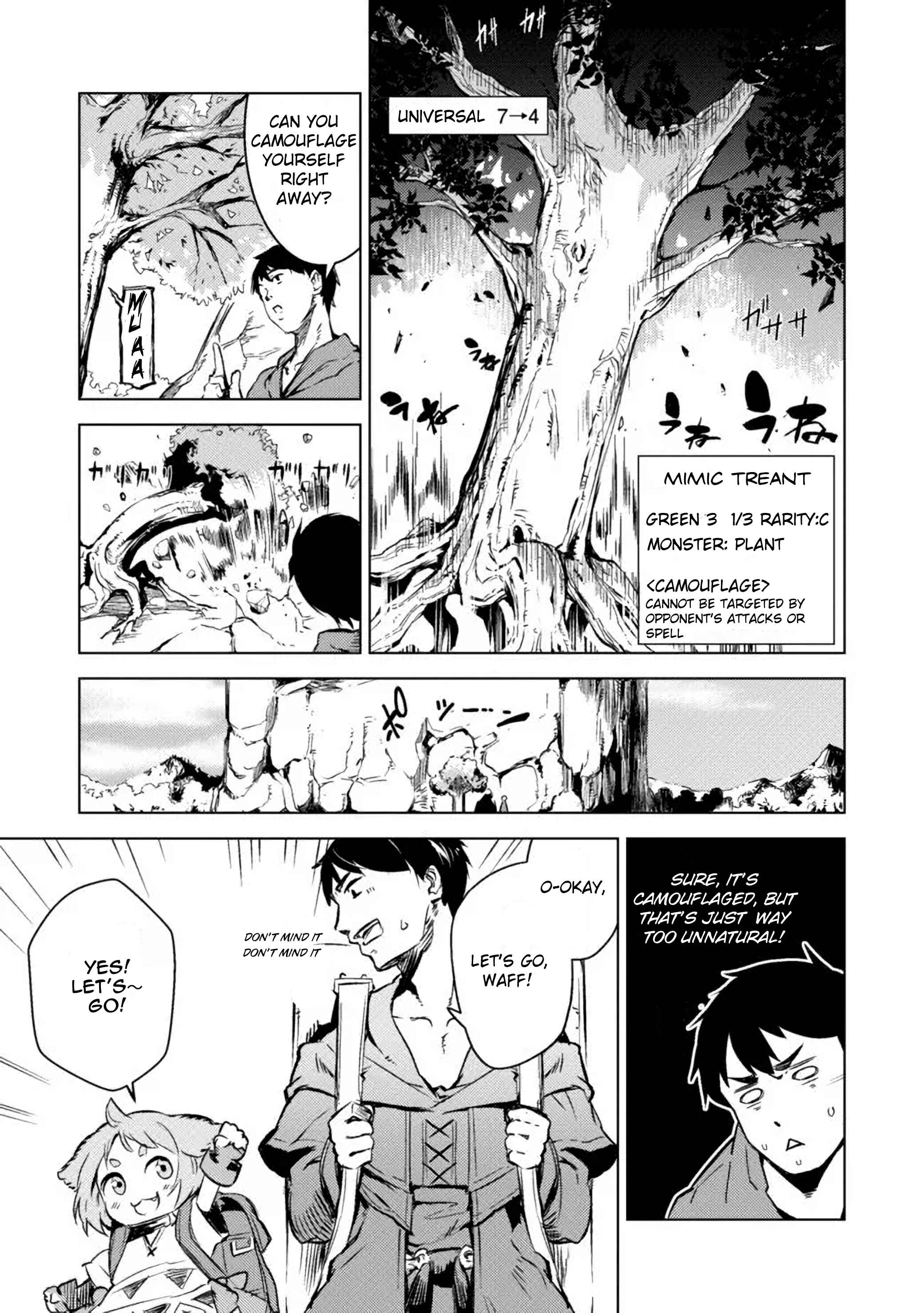 Page 6 Chapter 3.1 Deck Hitotsu de Isekai Tanbou