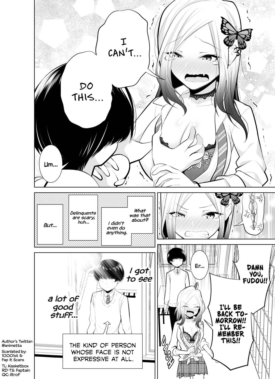 Page 4 Chapter Unknown_c963 Delinquent Gyaru and An Unperturbed Me