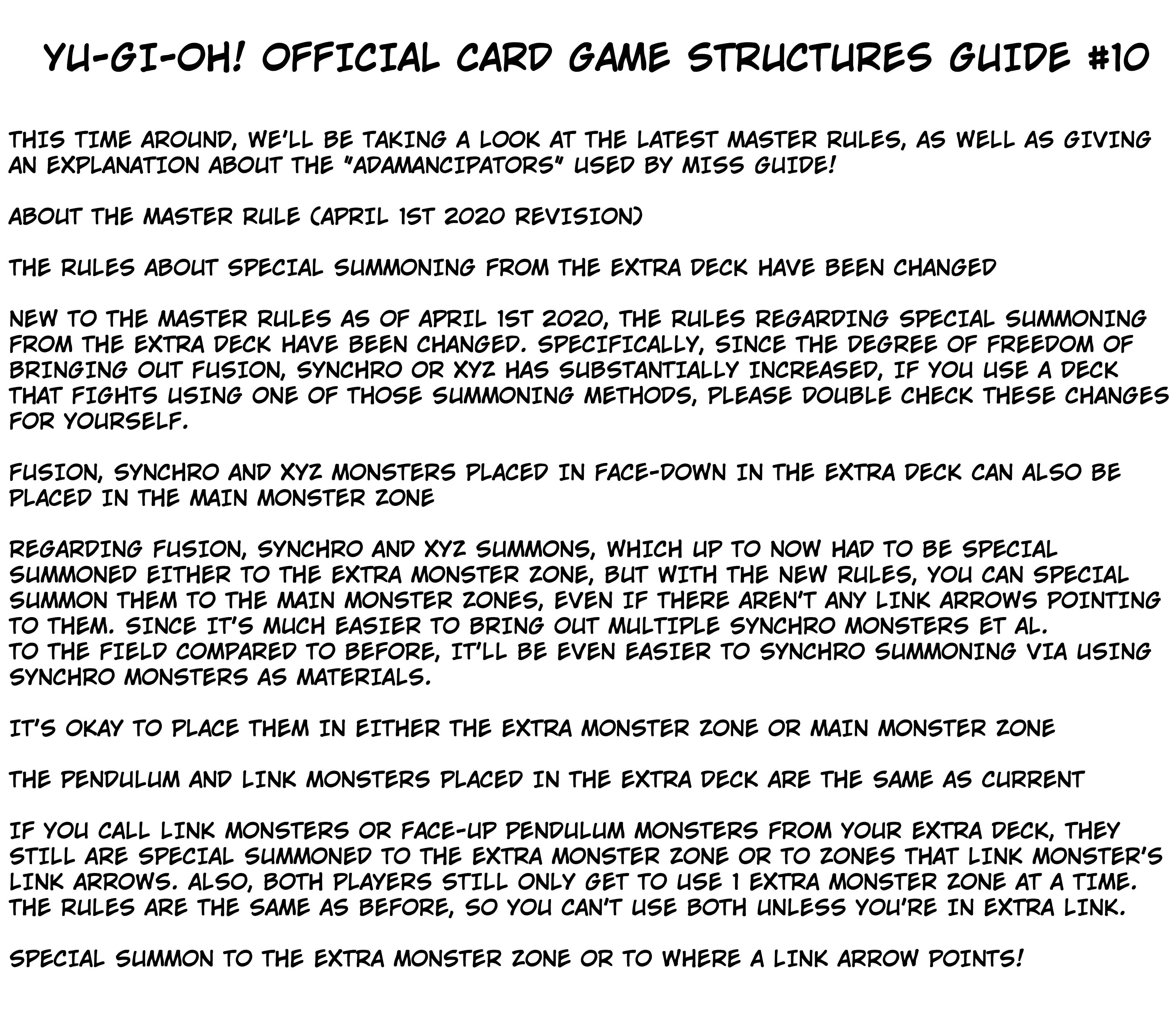 Page 25 Chapter 10 Yu-Gi-Oh! OCG Structures