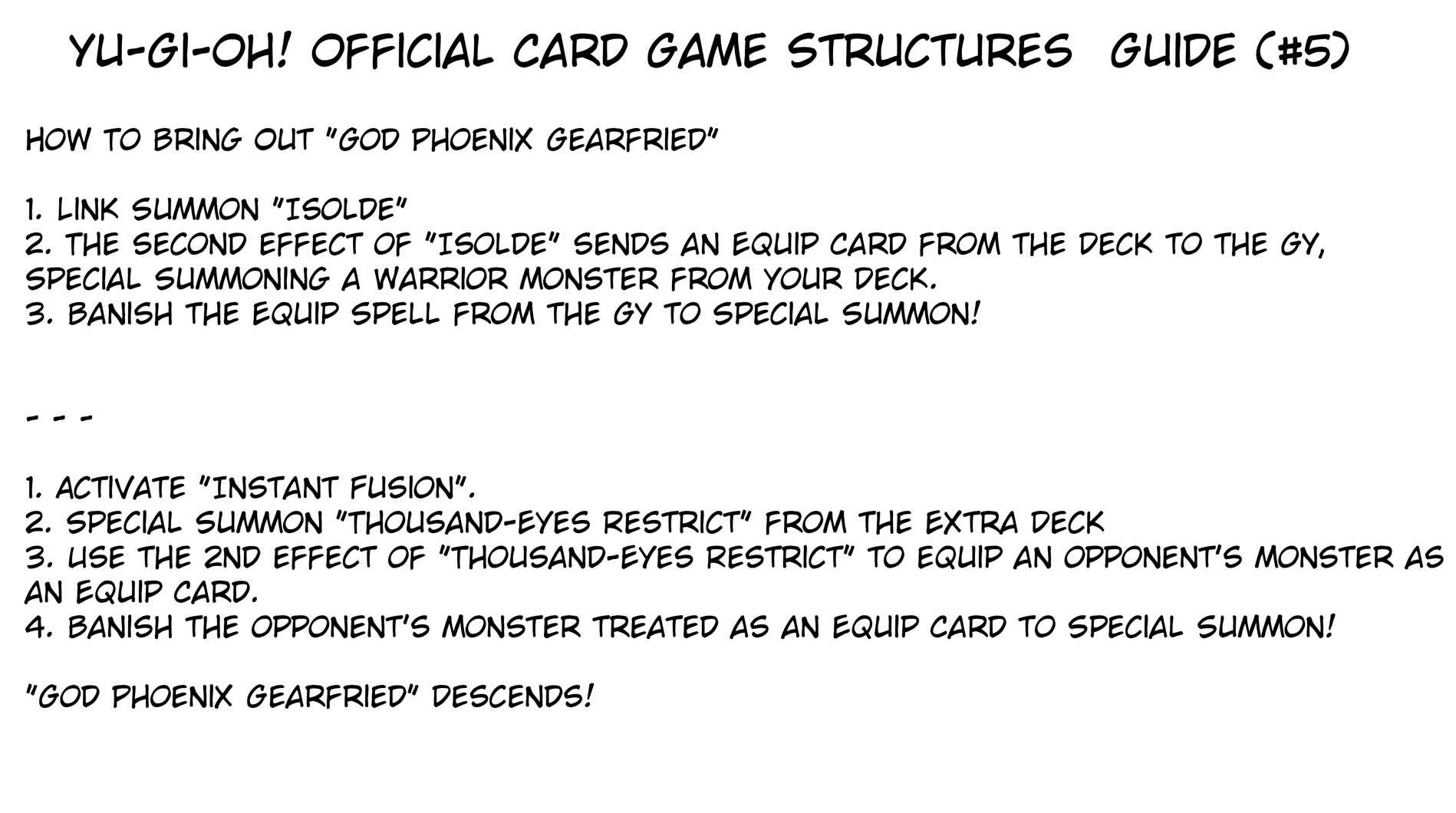 Page 27 Chapter 5 Yu-Gi-Oh! OCG Structures