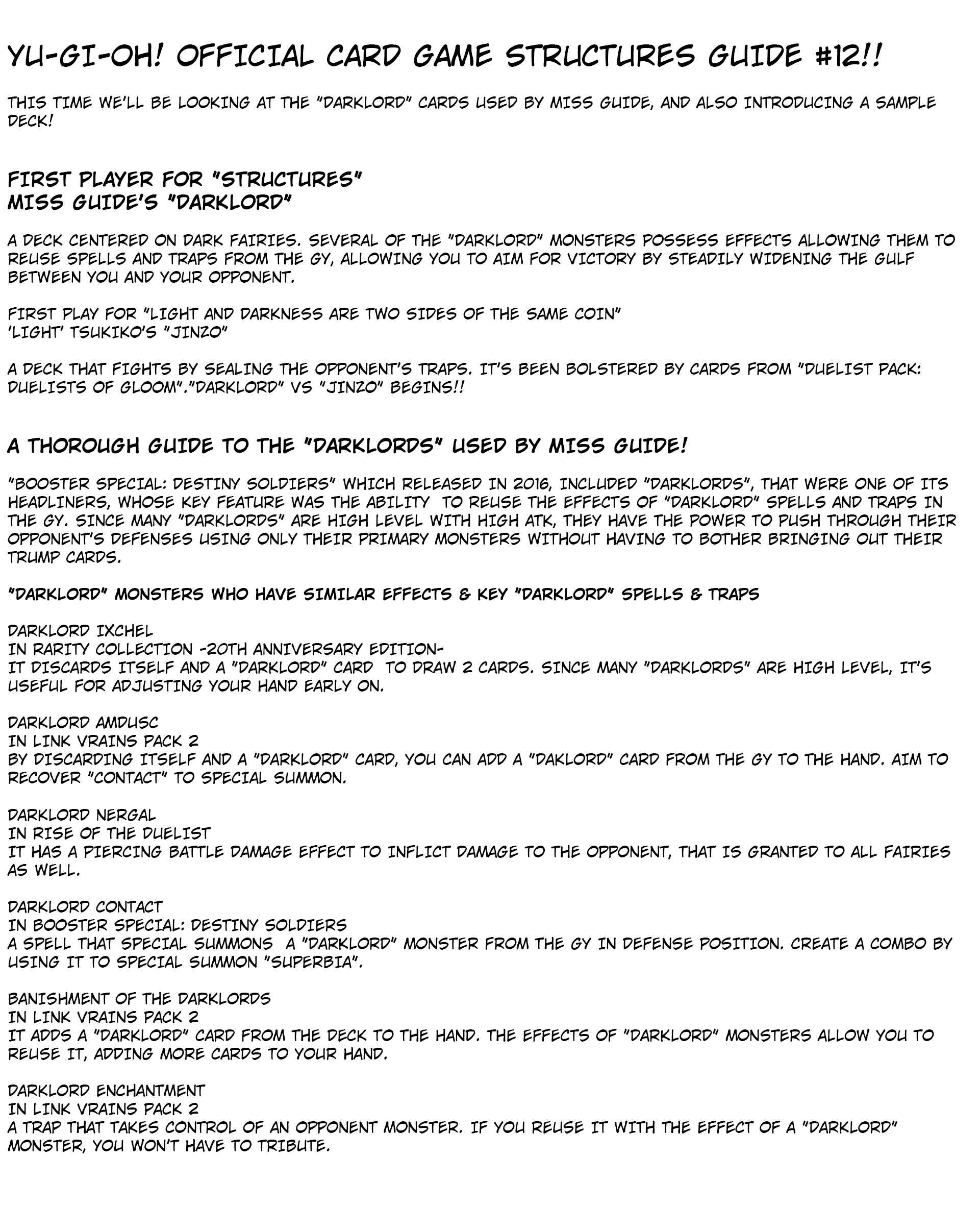 Page 29 Chapter 12 Yu-Gi-Oh! OCG Structures