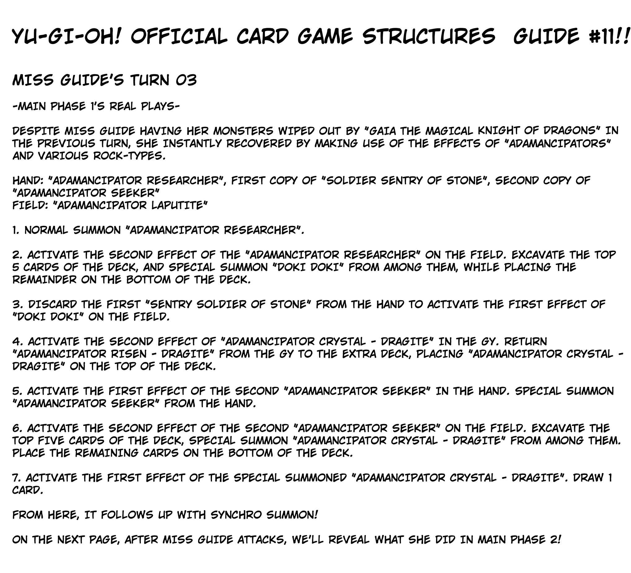Page 27 Chapter 11 Yu-Gi-Oh! OCG Structures