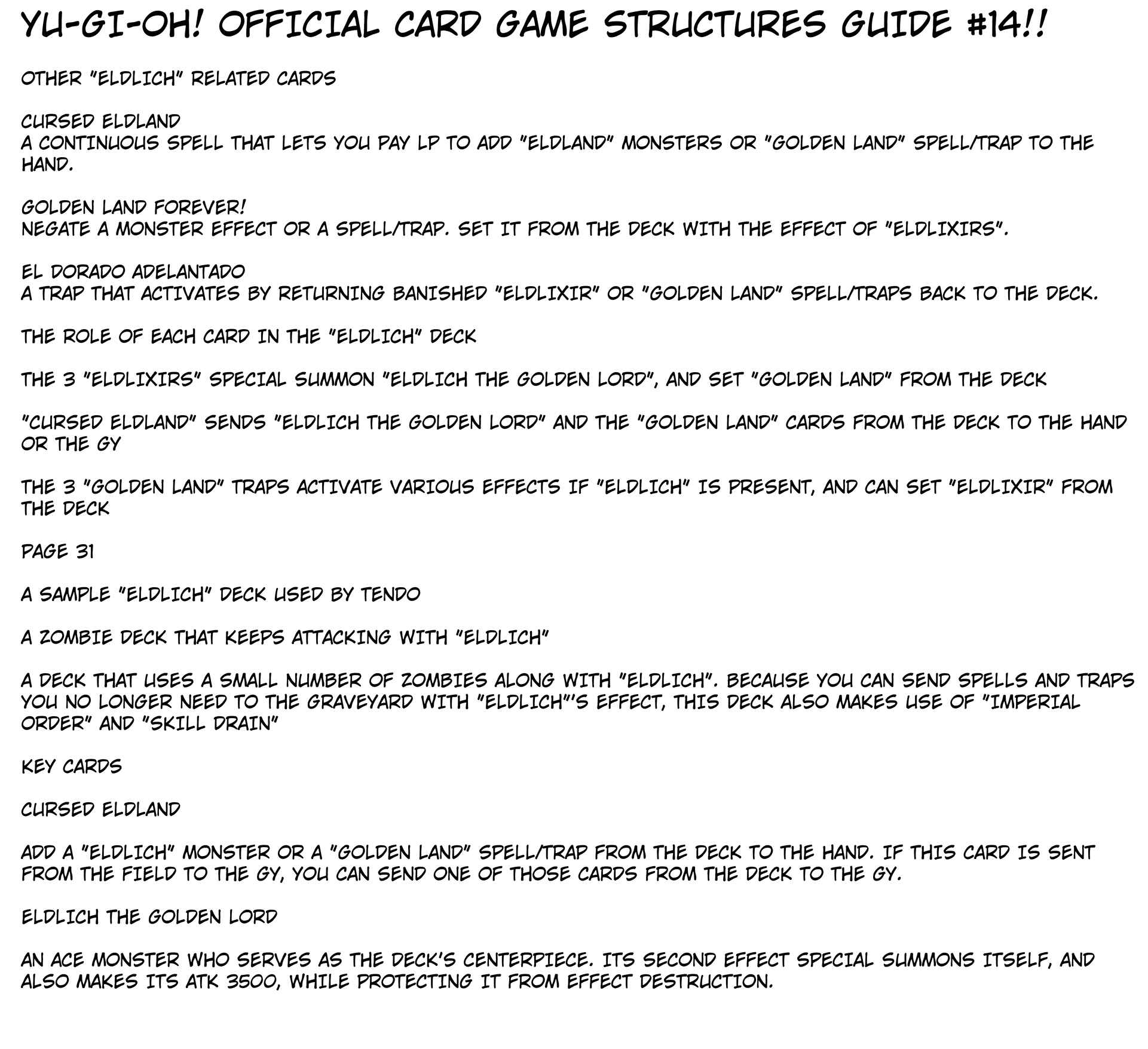 Page 28 Chapter 14 Yu-Gi-Oh! OCG Structures